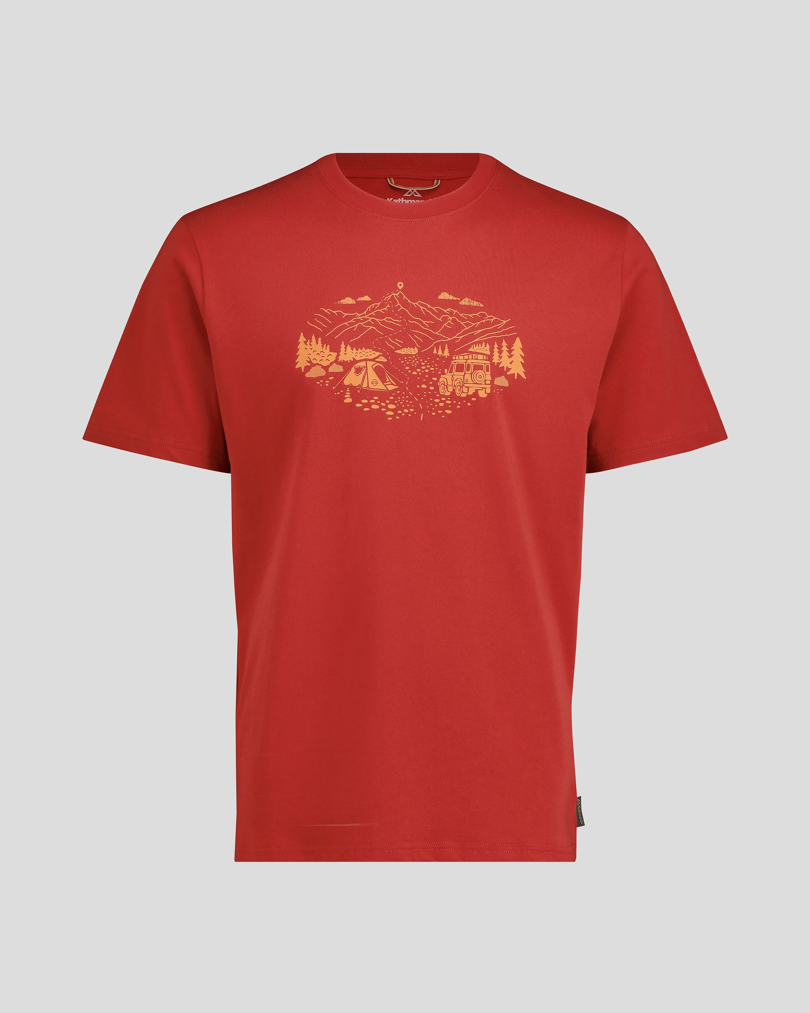 Men's Ridgeline Organic Cotton T-shirt - Spicy Chilli Pepper - Image 4