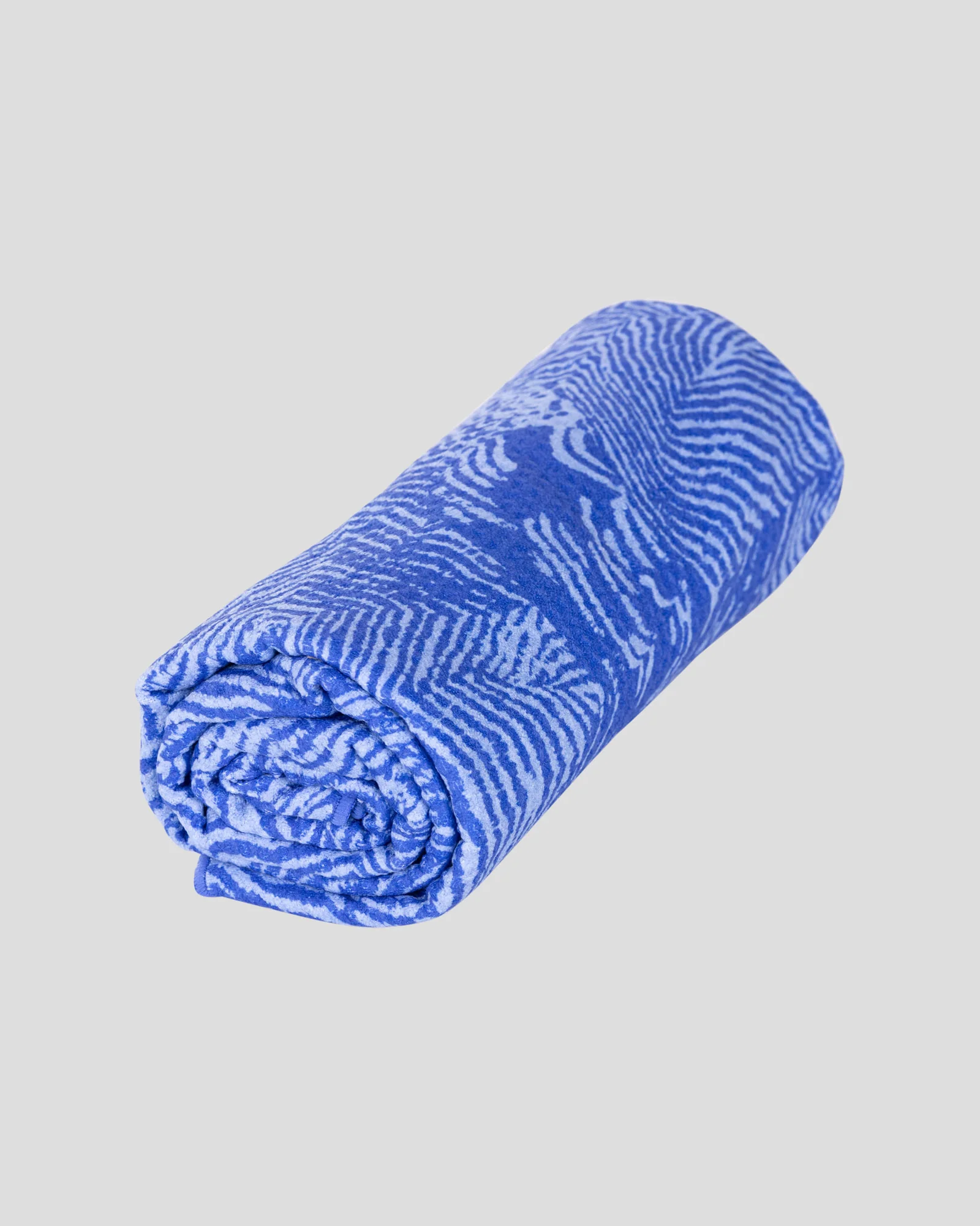 Roamer Sand Proof Beach Towel - Dark Peri Nature Lines Print - Image 2