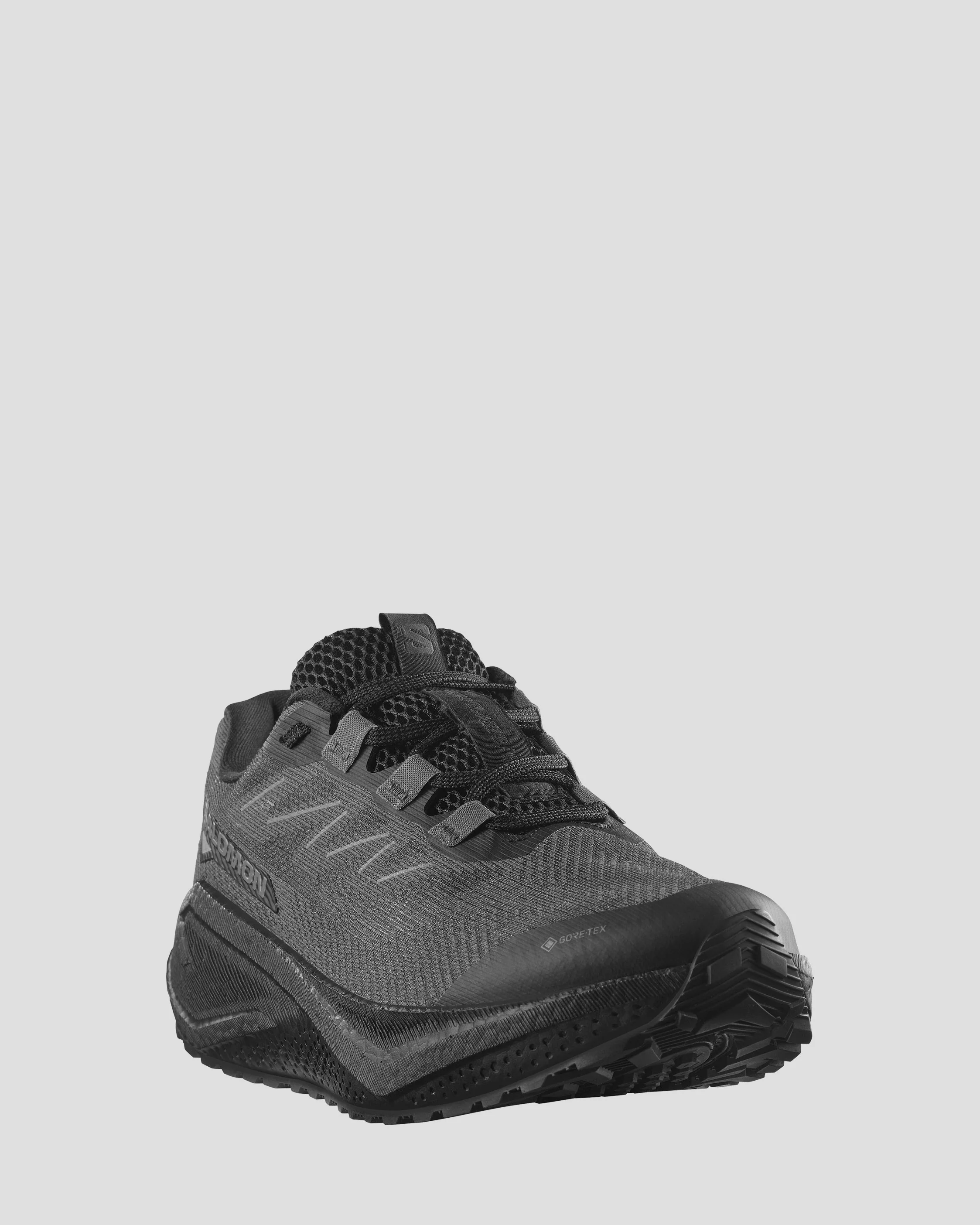 Men's Salomon Aero Blaze 3 GRVL Shoes - Black / Asphalt / Black - Image 2