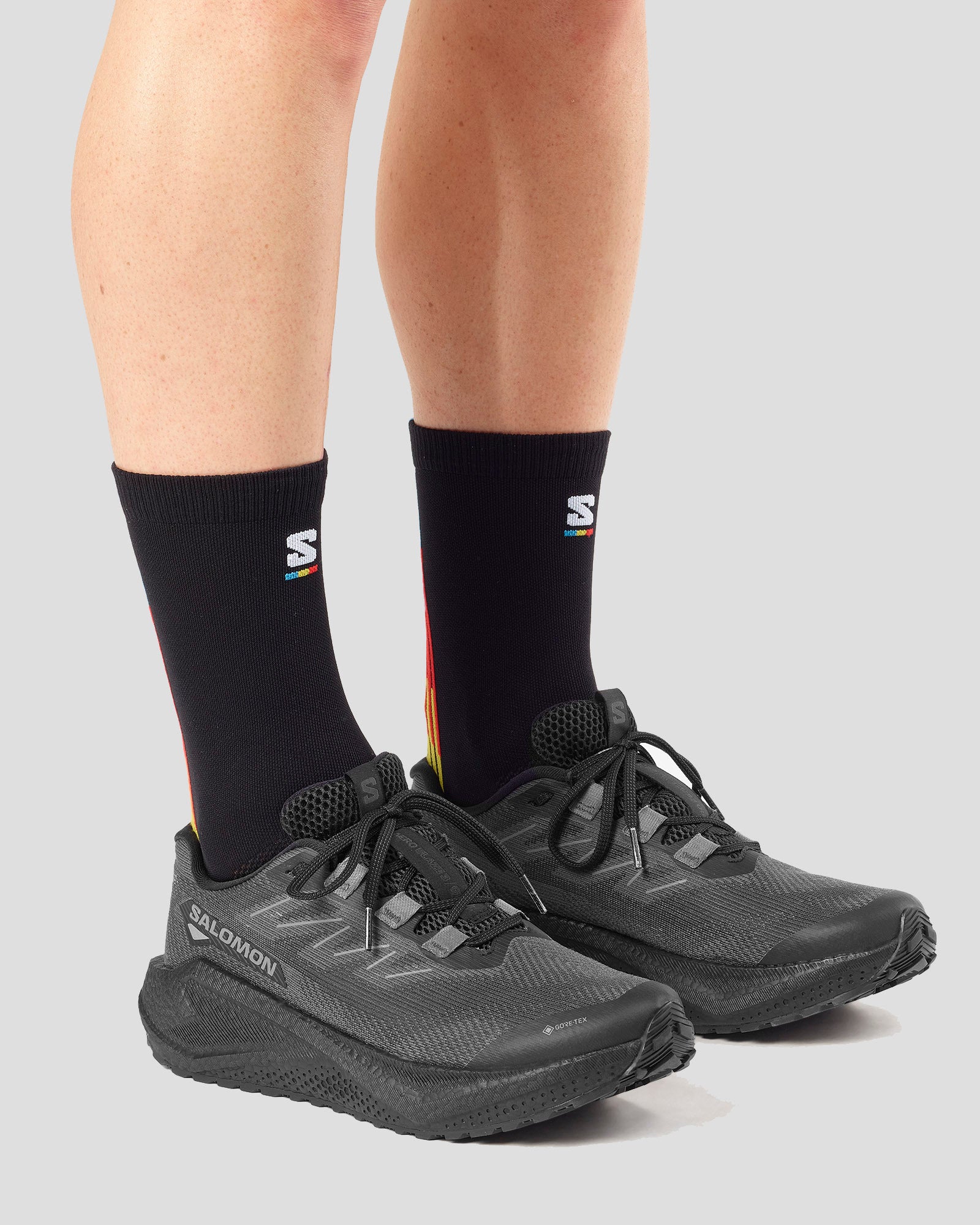 Men's Salomon Aero Blaze 3 GRVL Shoes - Black / Asphalt / Black - Image 5
