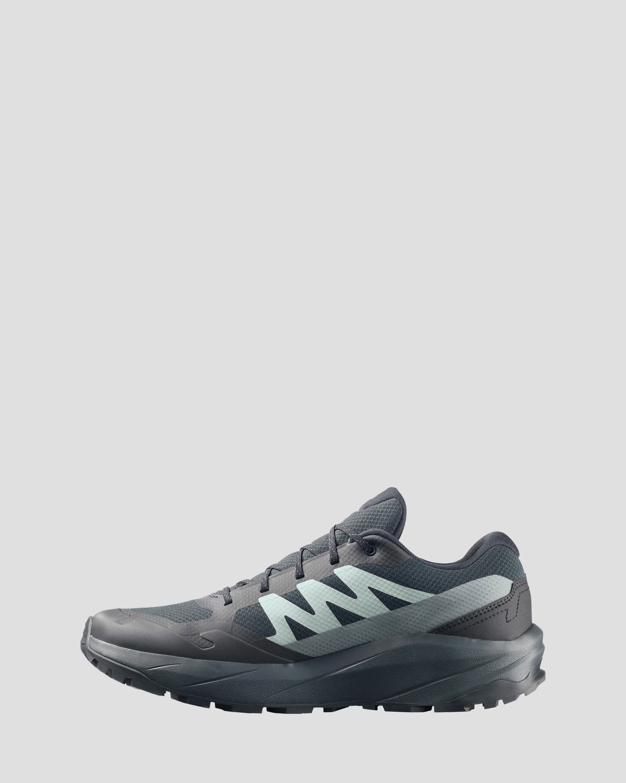 Men's Salomon Outscape Gore-Tex Shoes - Black / Asphalt / Wrought Iron - Image 3