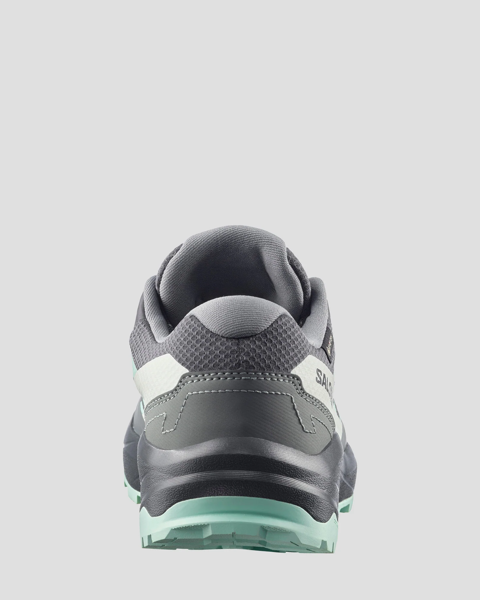 Women's Salomon Outscape GTX Shoes - Asphalt / Clearly Aqua / Lichen - Image 5