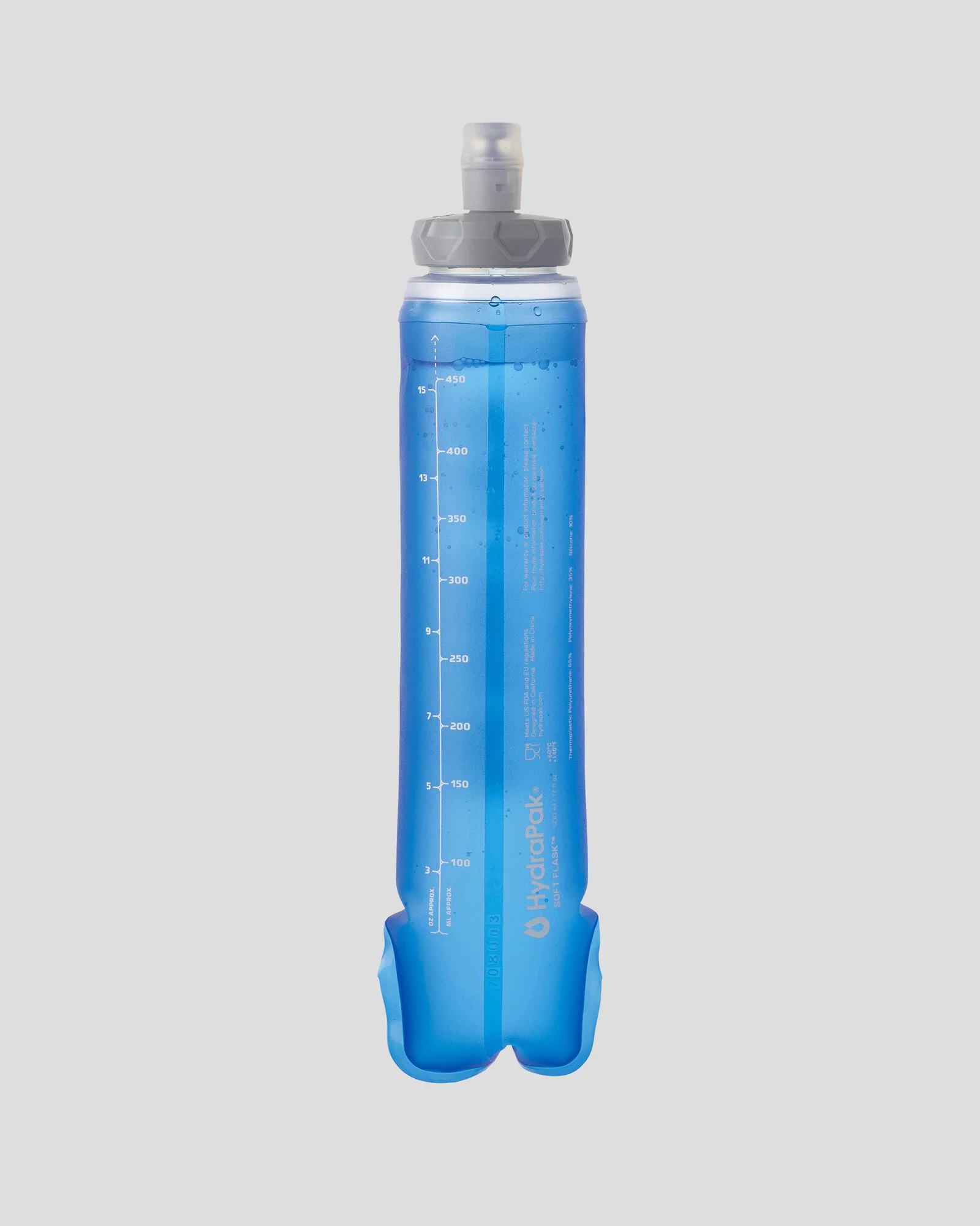 Salomon Soft Flask 42 - 500 ml  - Clear Blue - Image 2