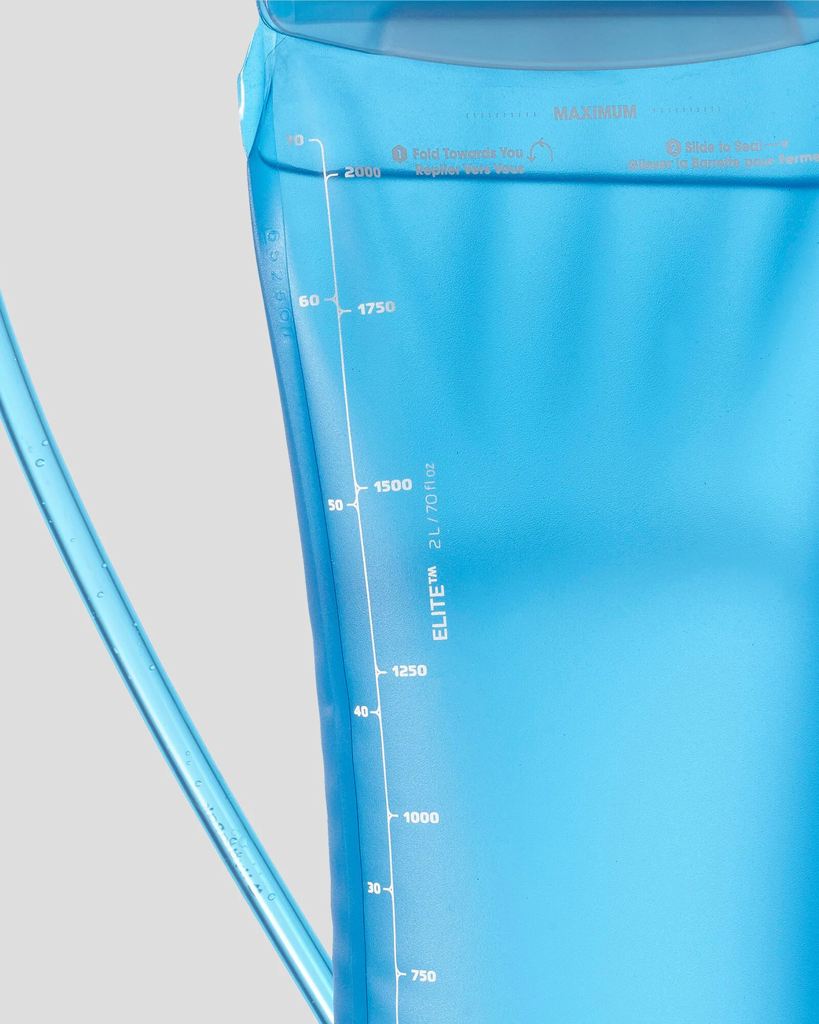 Salomon Soft Reservoir - 2 L - Clear Blue - Image 3
