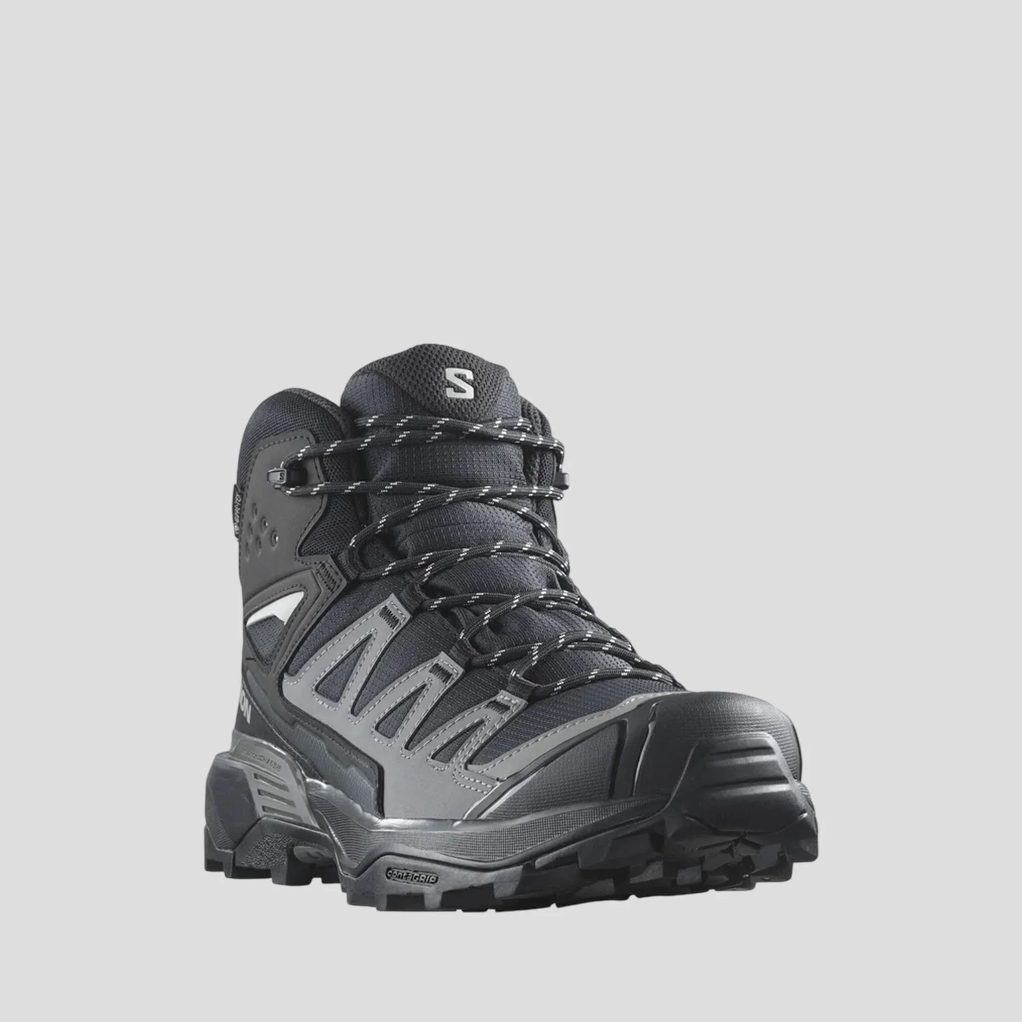 Men's Salomon X Ultra 360 Mid GTX Hiking Boots - Black/Magnet/Pewter - Image 8