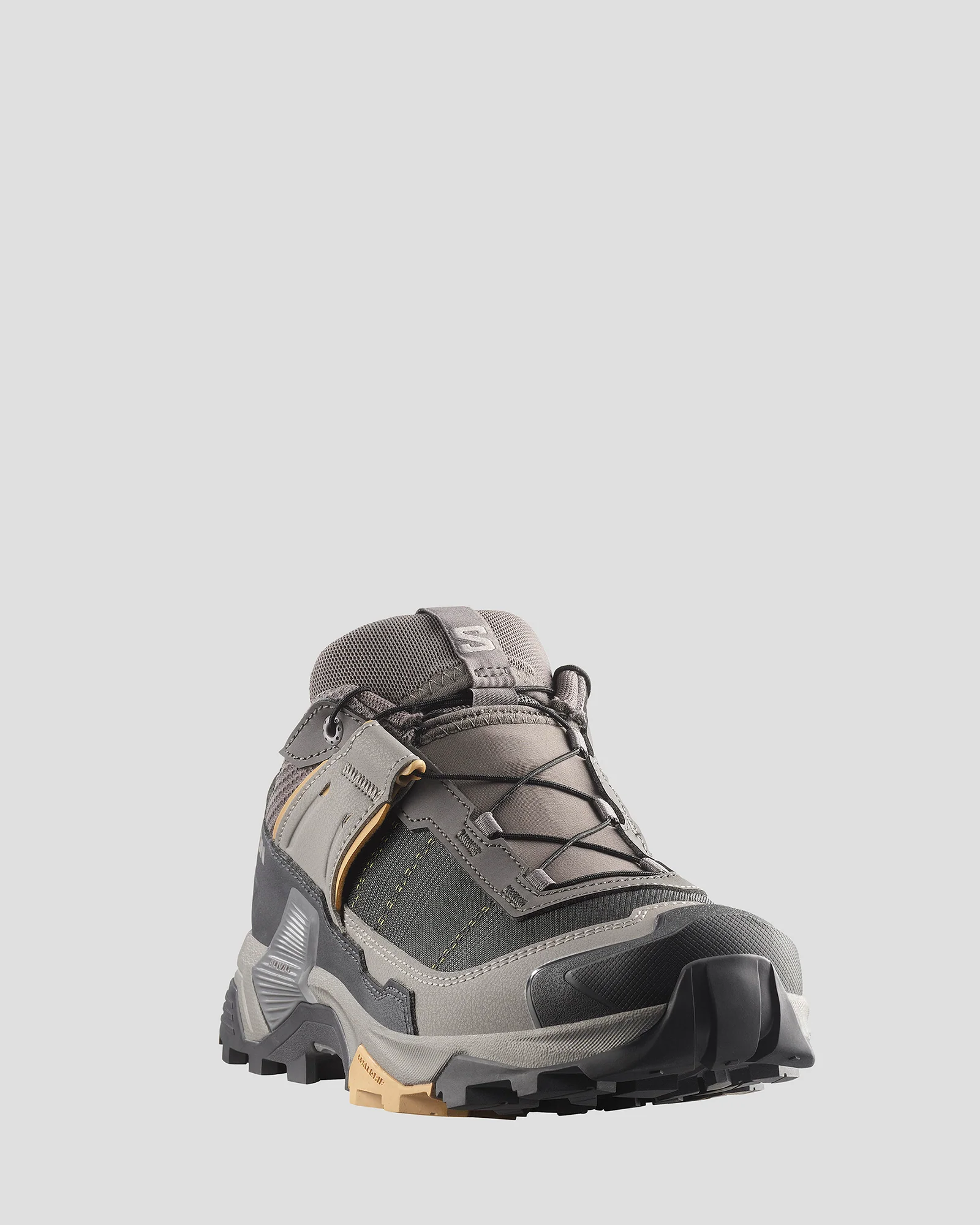 Women's Salomon X Ultra 5 GTX Hiking Shoes - Plum Kitten/Nine Iron/Soft Clay - Image 2
