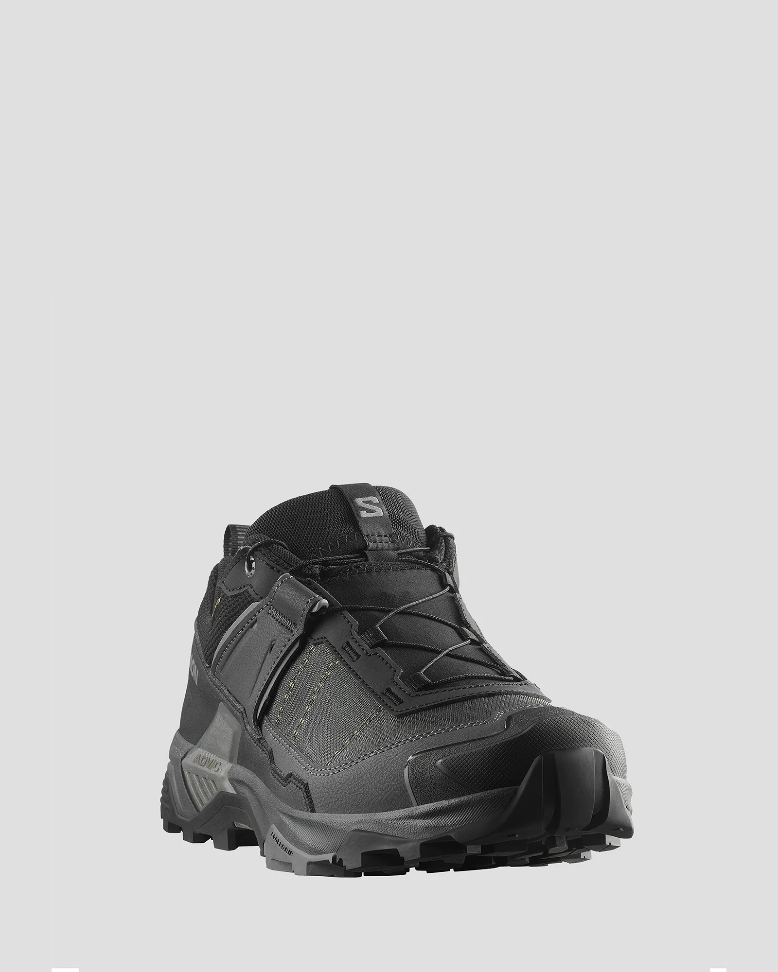 Men's Salomon X Ultra 5 GTX Hiking Shoes - Wide - Black/Asphalt/Castlerock - Image 2
