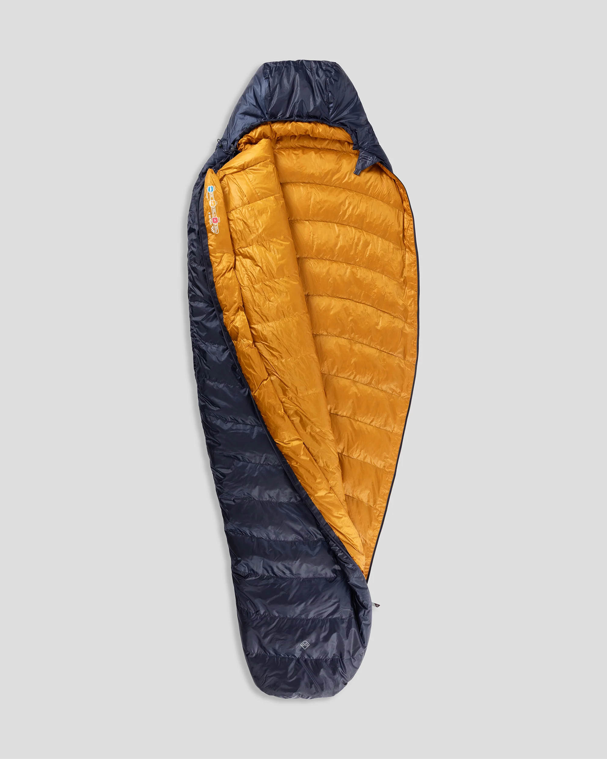 Seeker 0 Sleeping Bag - Mid Navy - Image 2