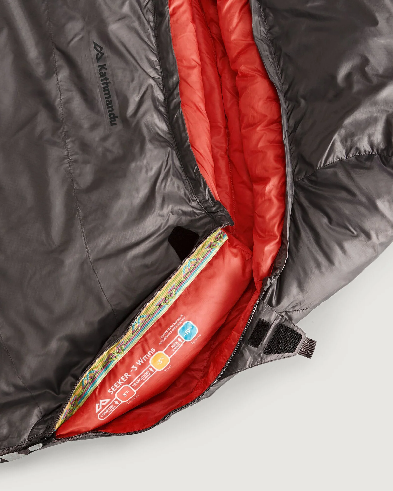 Women's Seeker -3 Sleeping Bag - Light Quartz - Image 4