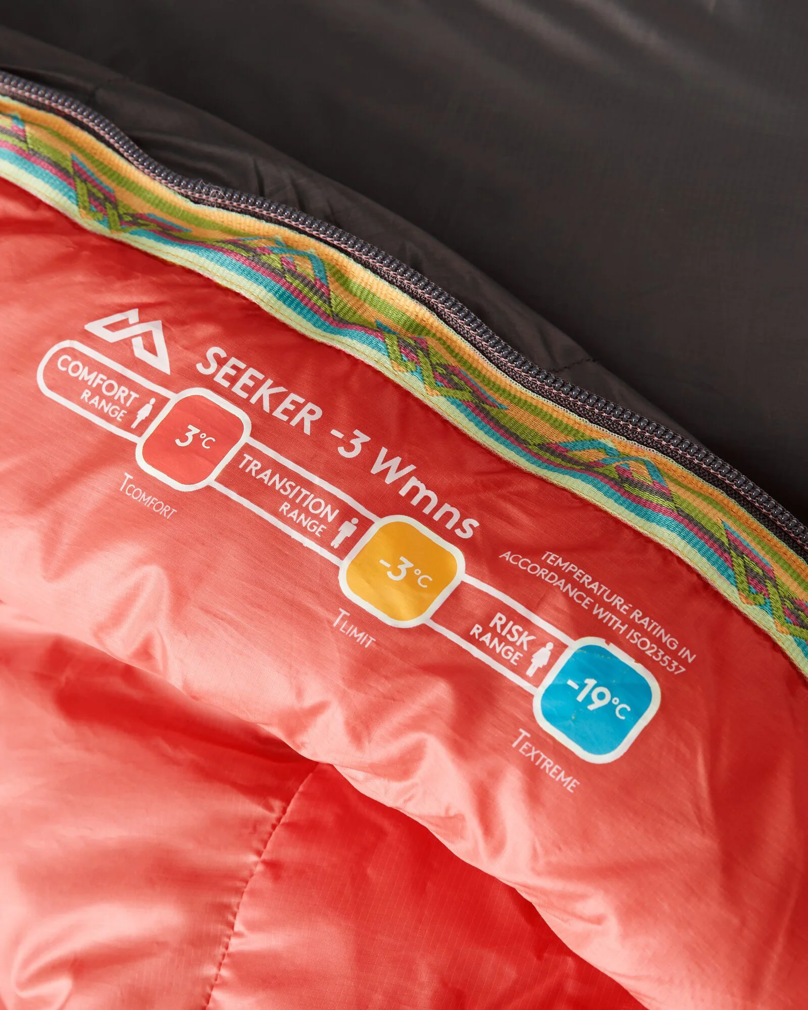 Women's Seeker -3 Sleeping Bag - Light Quartz - Image 6