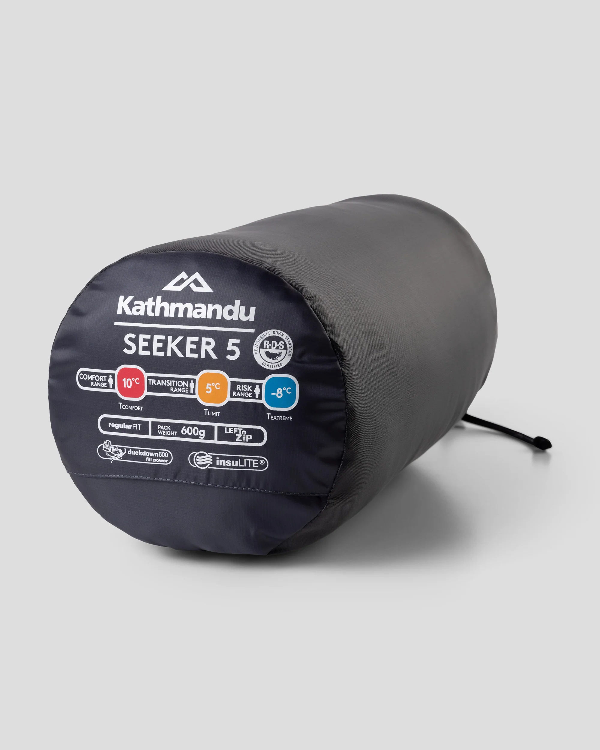 Seeker 5 Sleeping Bag - Light Navy - Image 3