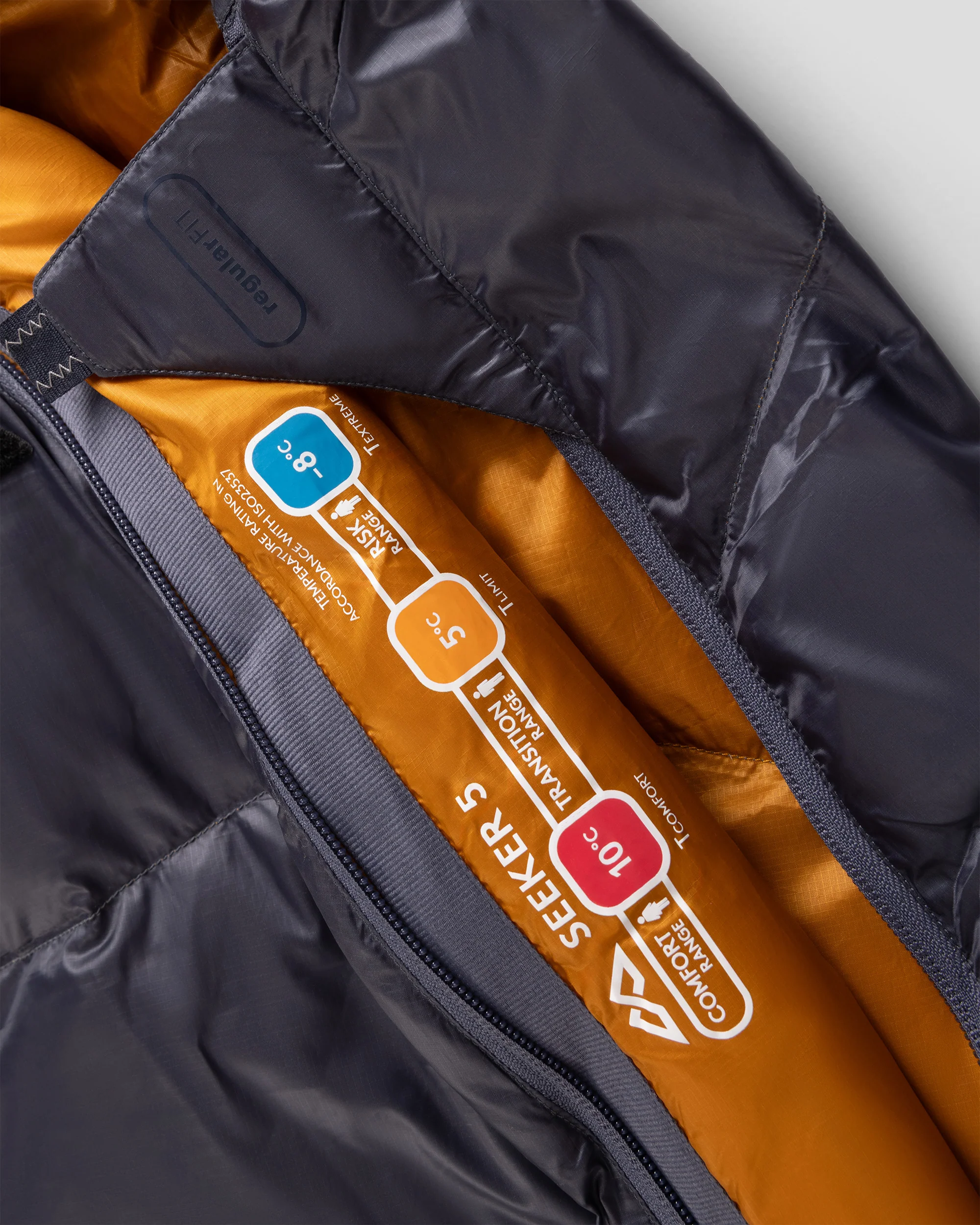 Seeker 5 Sleeping Bag - Light Navy - Image 5