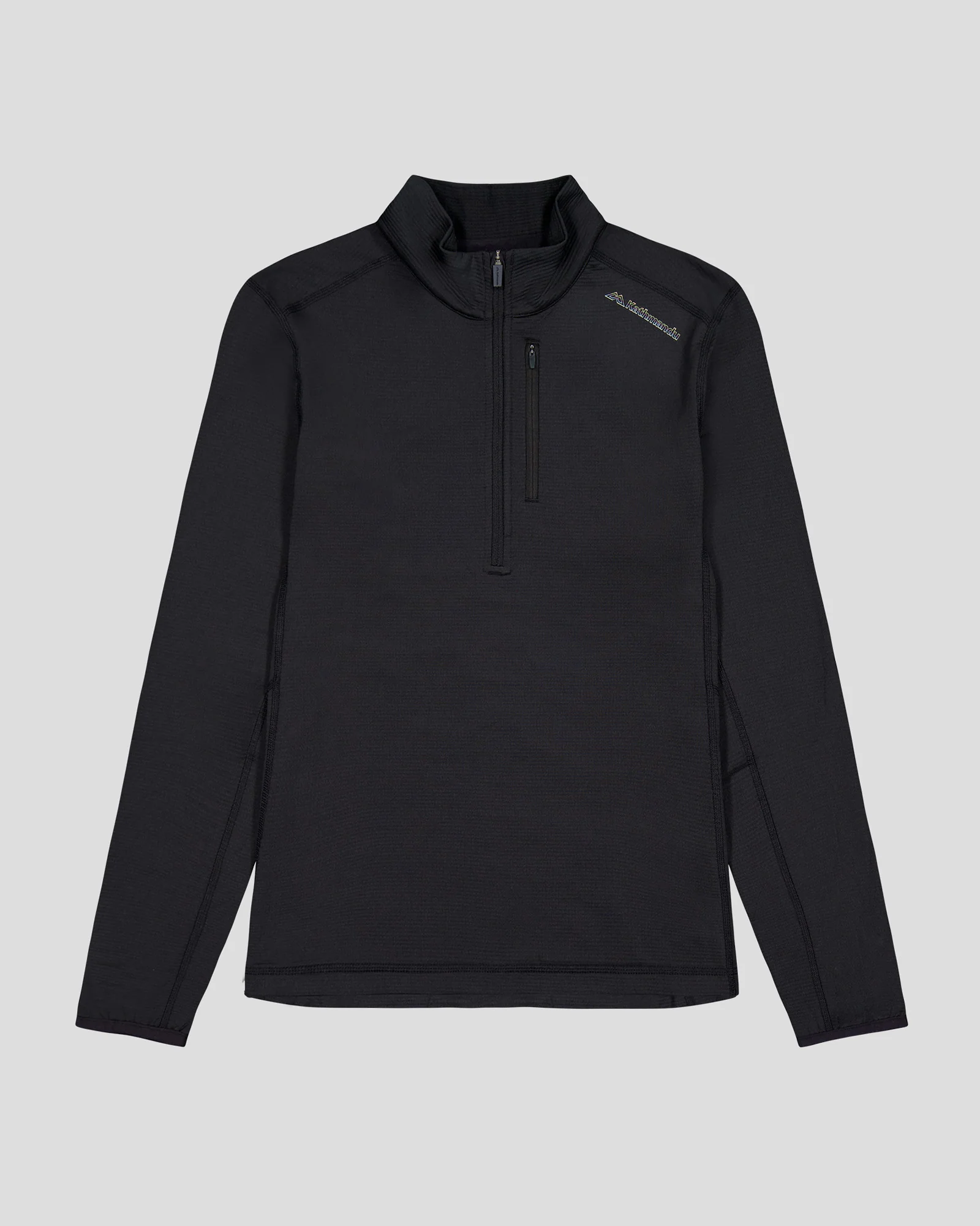 Men's Seeker Fleece ¼ Zip Pullover - Black Stingray - Image 6