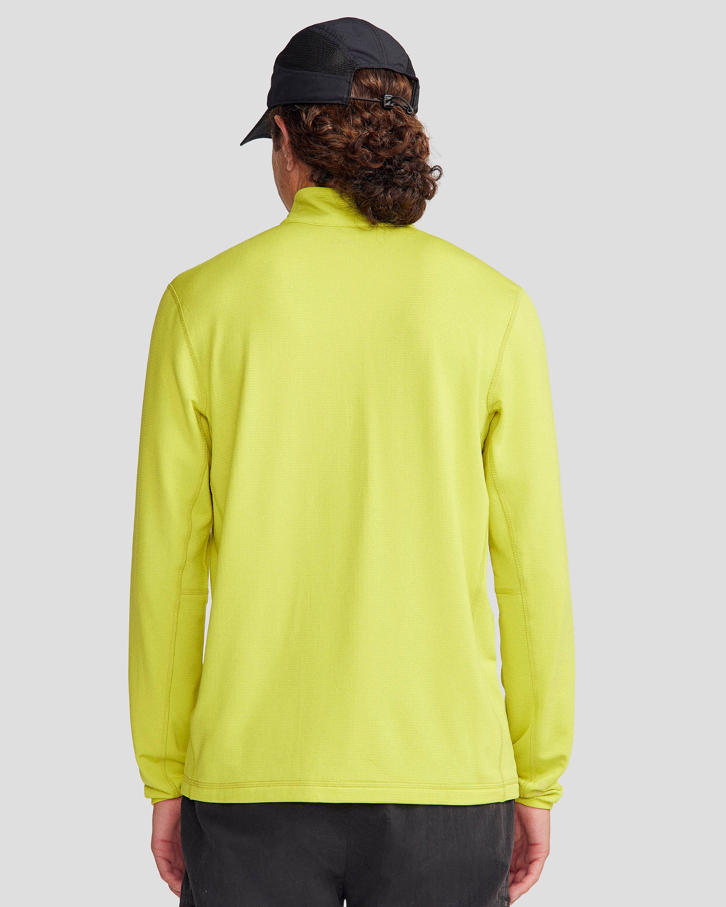Men's Seeker Fleece ¼ Zip Pullover - Bright Moss - Image 5
