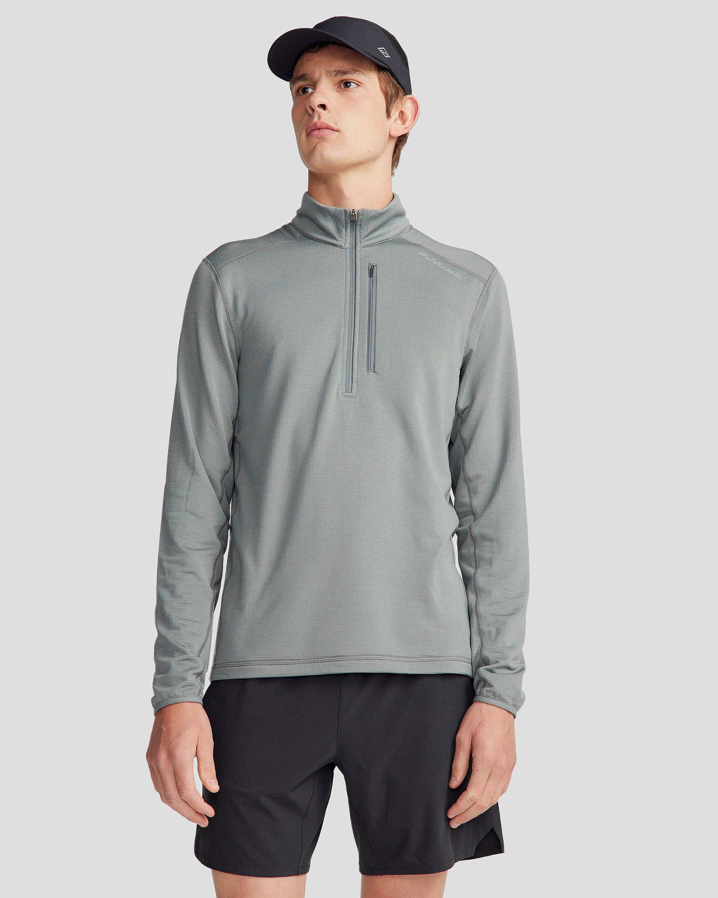 Men's Seeker Fleece ¼ Zip Pullover - Moon - Image 2