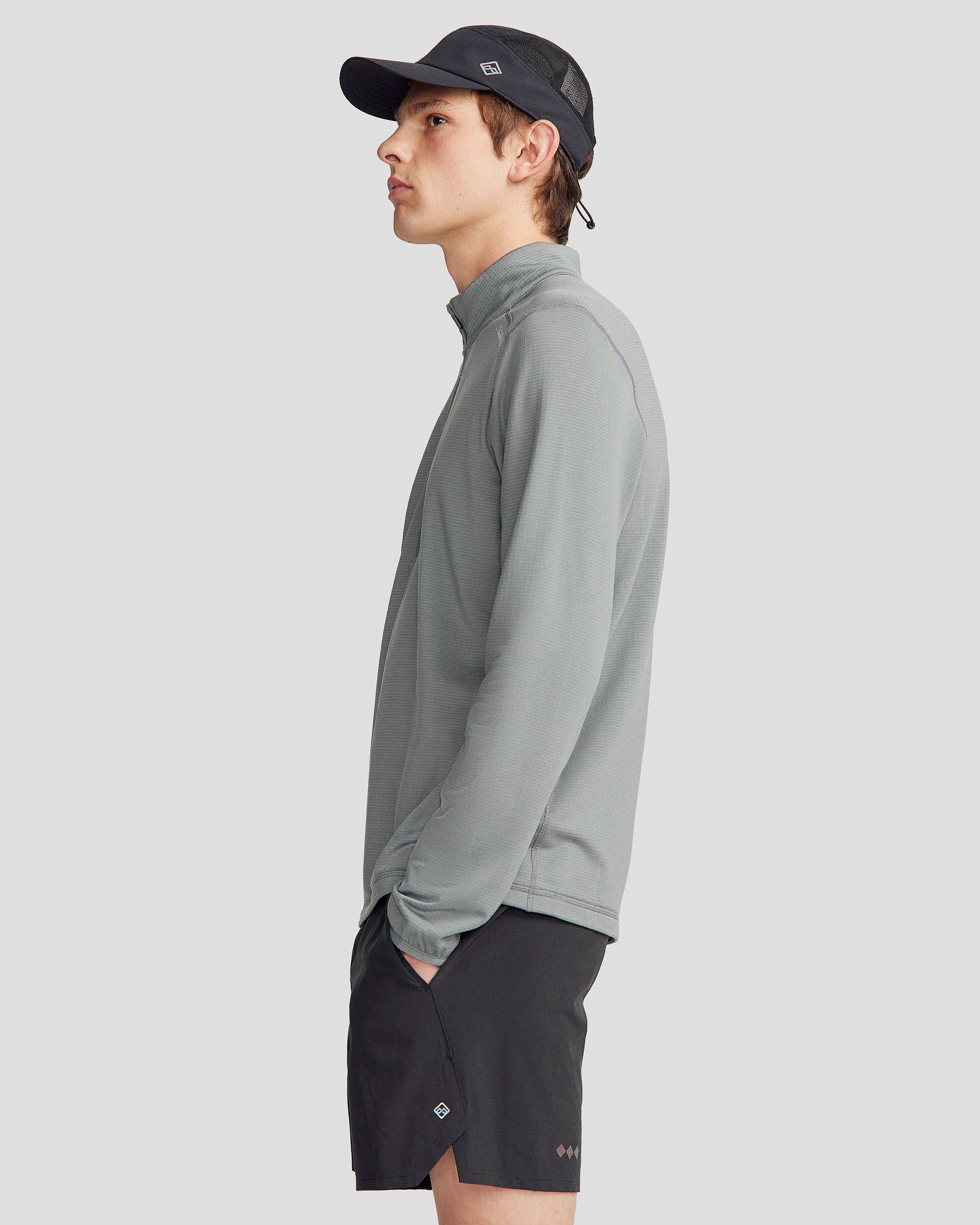 Men's Seeker Fleece ¼ Zip Pullover - Moon - Image 4