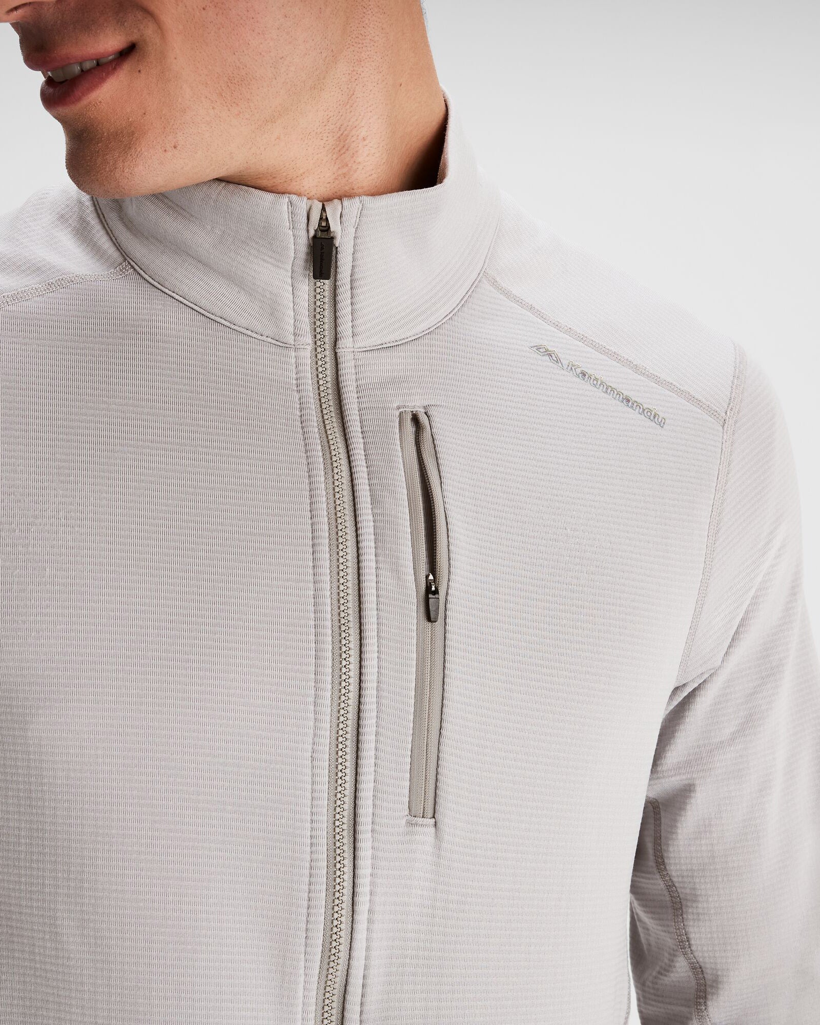 Men's Seeker Fleece Jacket - Steel Grey - Image 5