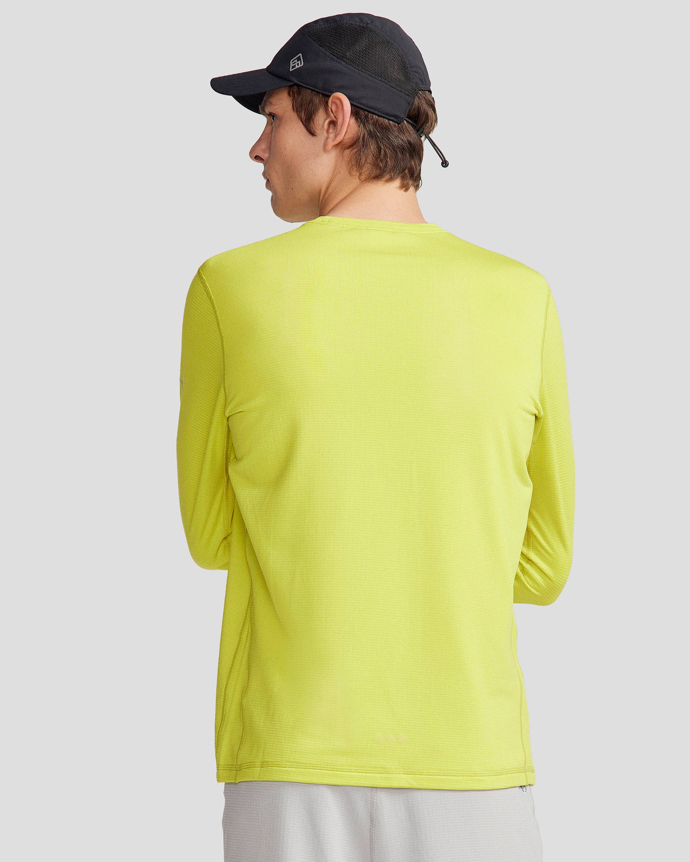 Men's Seeker Fleece Long Sleeve Top - Bright Moss - Image 5