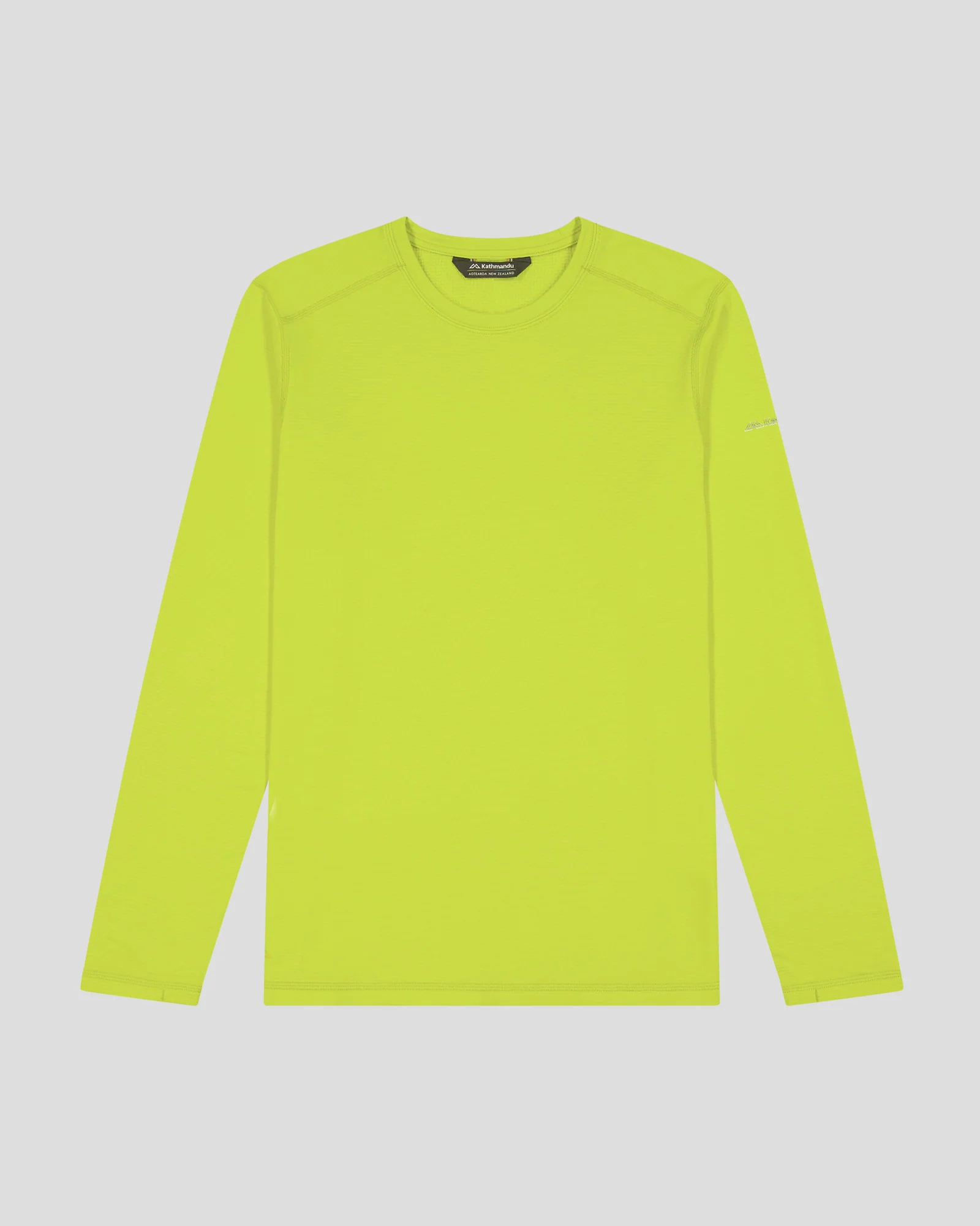 Men's Seeker Fleece Long Sleeve Top - Bright Moss - Image 6
