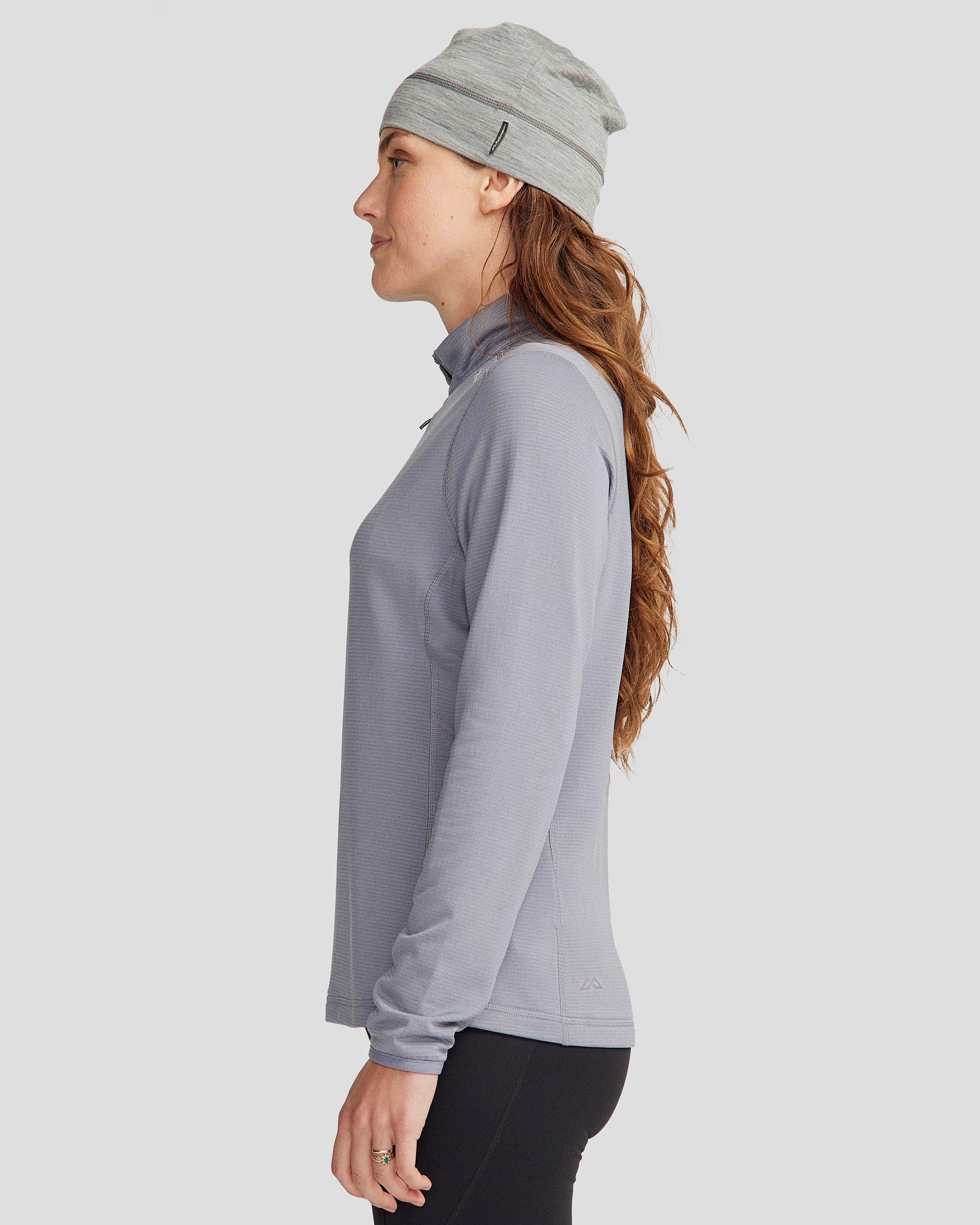 Women's Seeker Fleece ¼ Zip Pullover - Dark Haze - Image 3