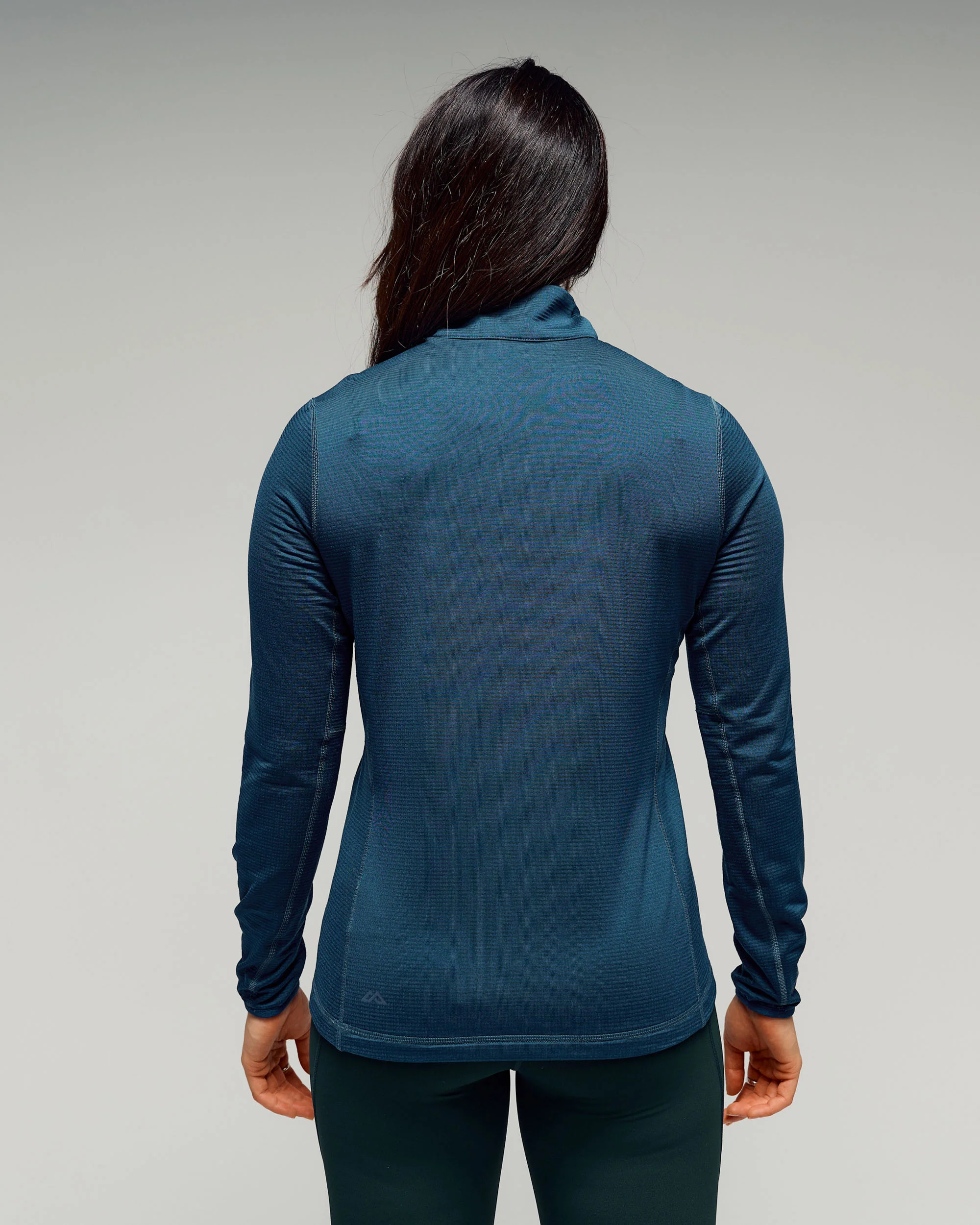 Women's Seeker Fleece 1/4 Zip Pullover - Deep Lagoon - Image 3