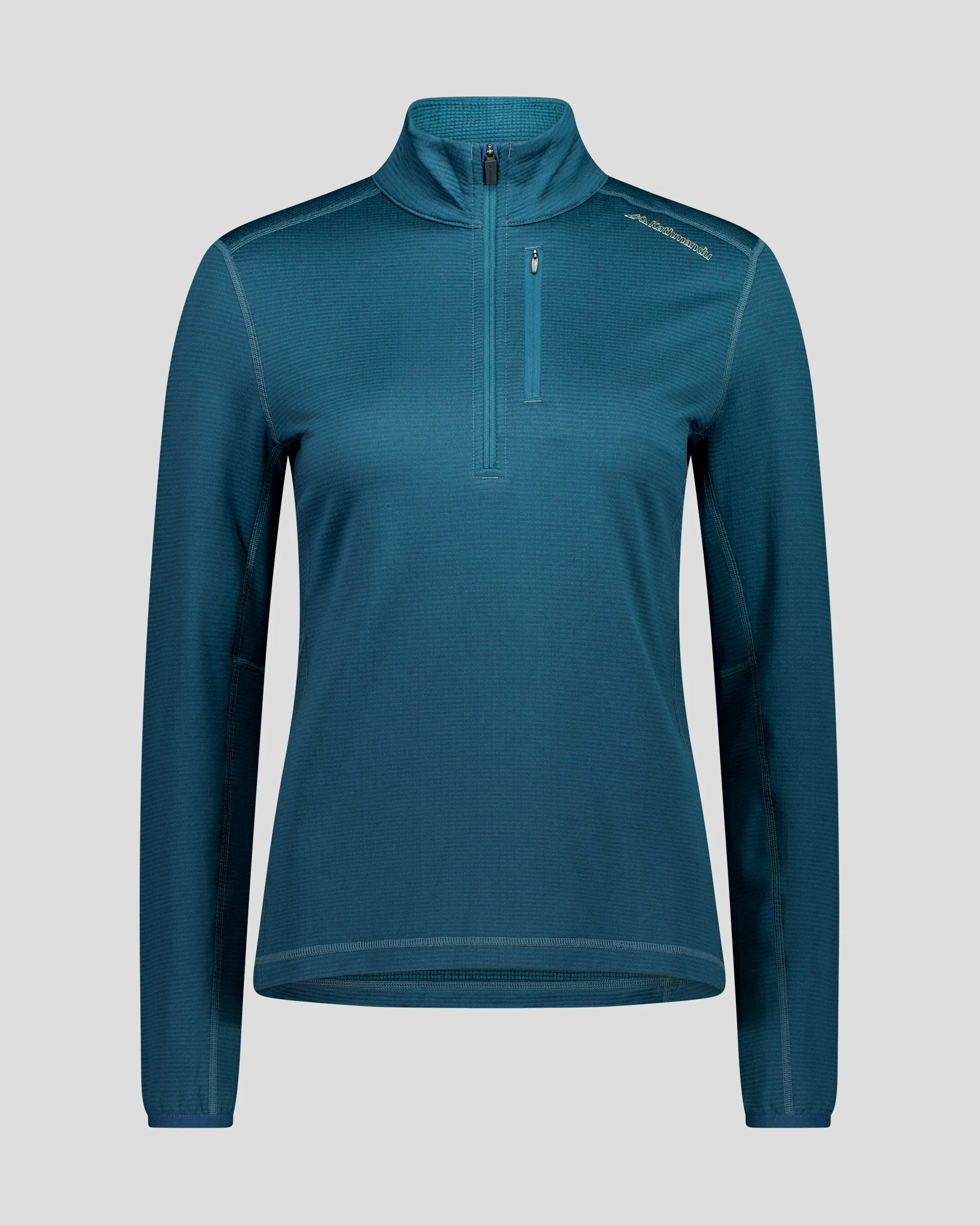 Women's Seeker Fleece 1/4 Zip Pullover - Deep Lagoon - Image 4
