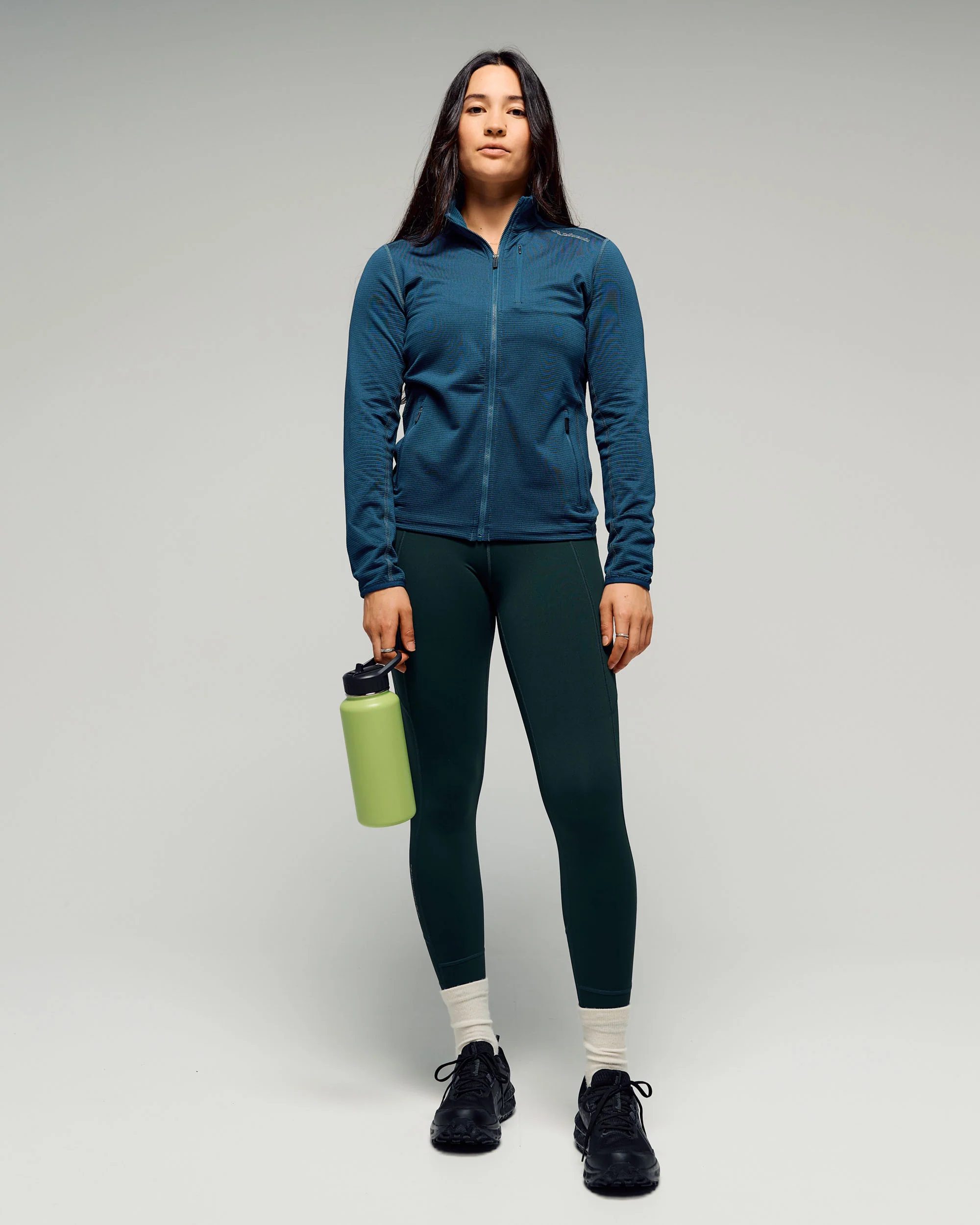 Women's Seeker Fleece Jacket - Deep Lagoon - Image 4