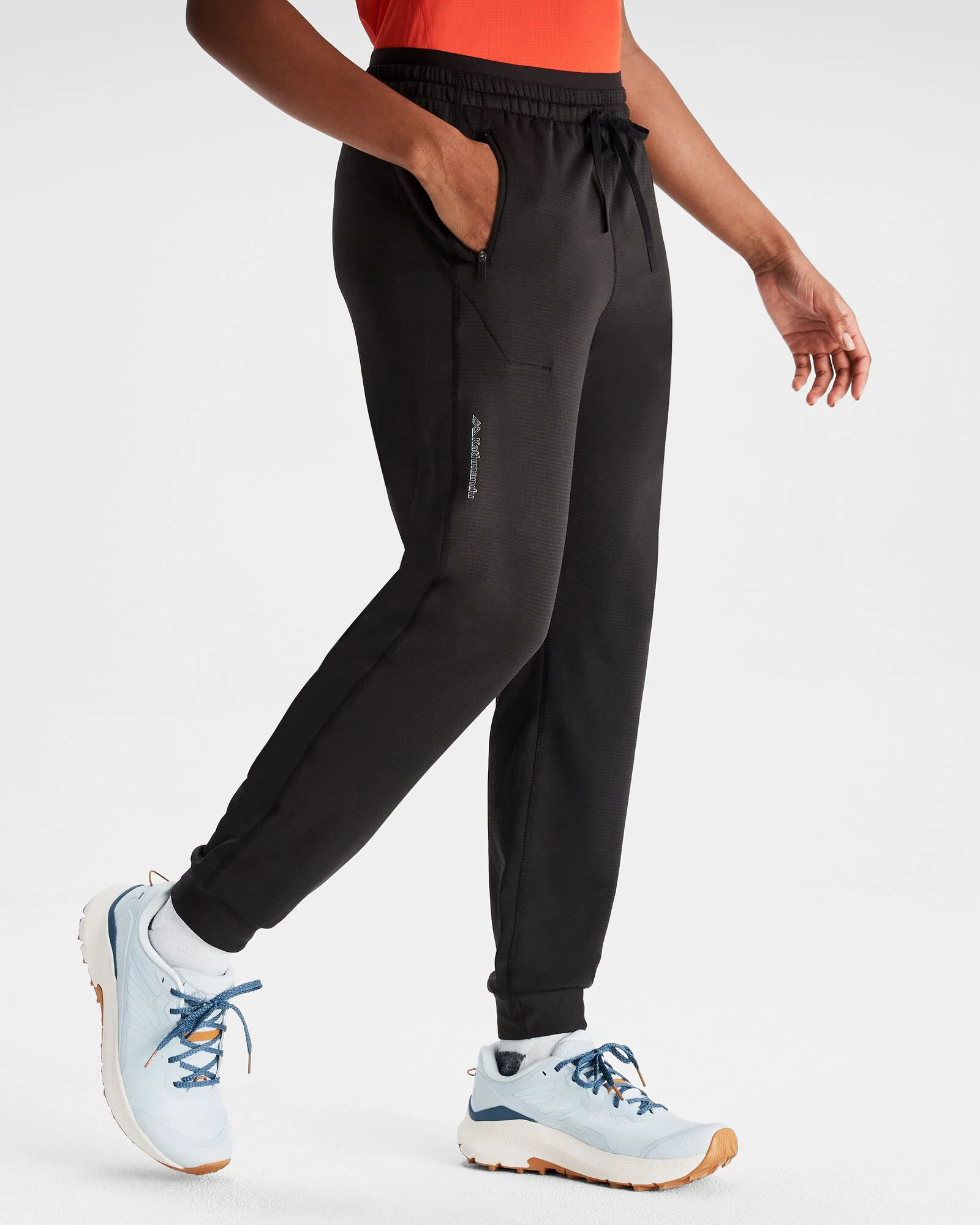 Women's Seeker Fleece Joggers - Black Stingray - Image 3