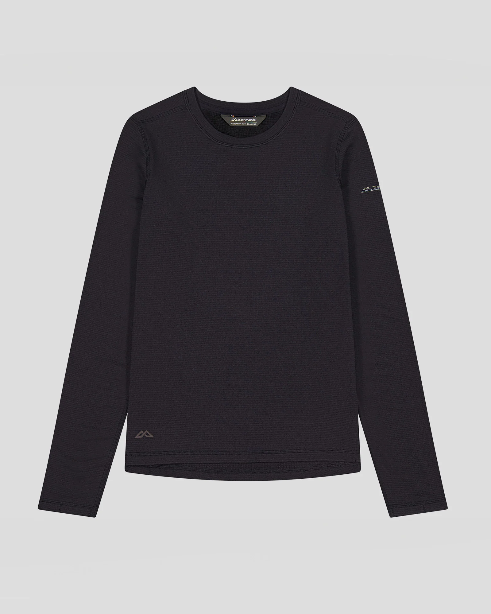 Women's Seeker Fleece Long Sleeve Top - Black Stingray - Image 5