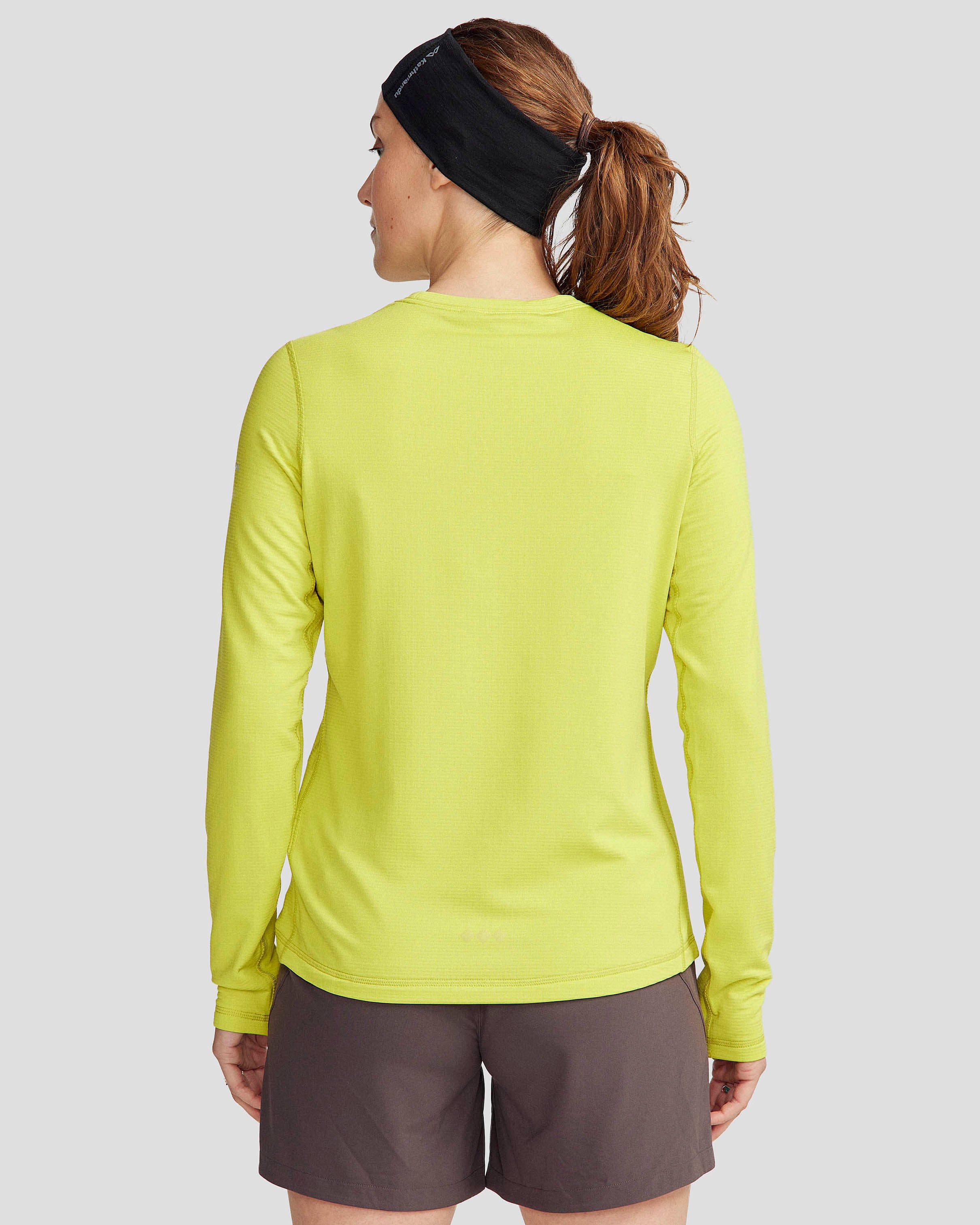 Women's Seeker Fleece Long Sleeve Top - Bright Moss - Image 7