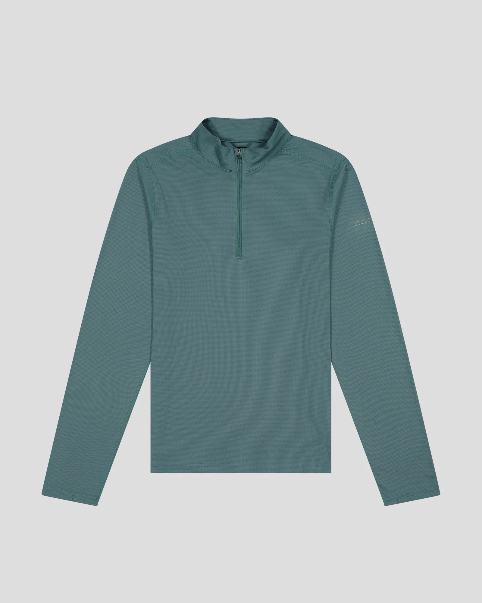 Men's Seeker Quarter Zip Top - Light Forest - Image 7