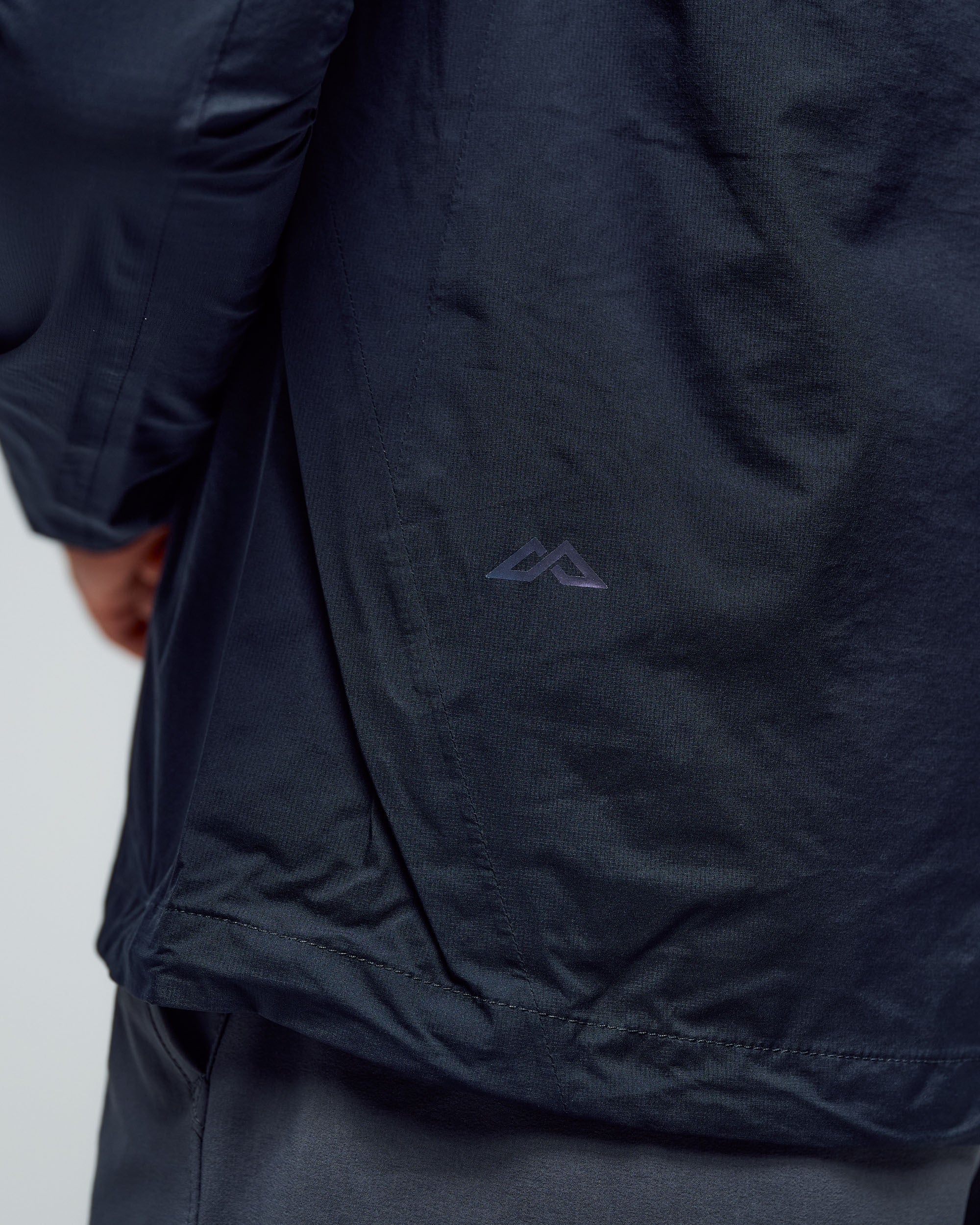 Men's Seeker 2.5L Rain Jacket - Black Stingray - Image 8