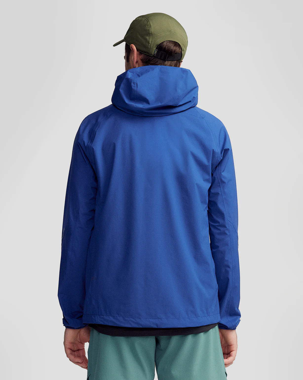 Men's Seeker 2.5L Rain Jacket - Bright Navy - Image 2