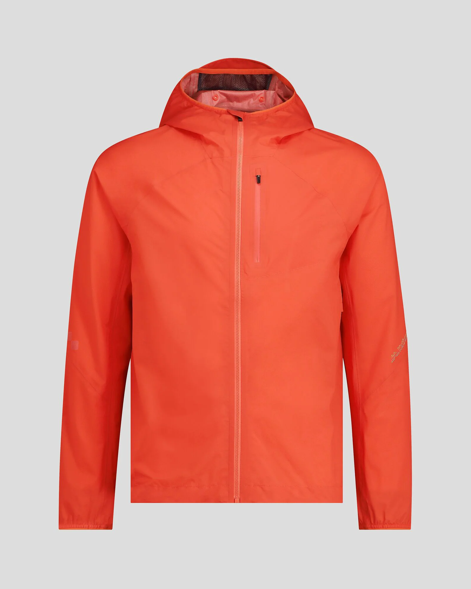Men's Seeker 2.5L Rain Jacket - Hut Orange - Image 10