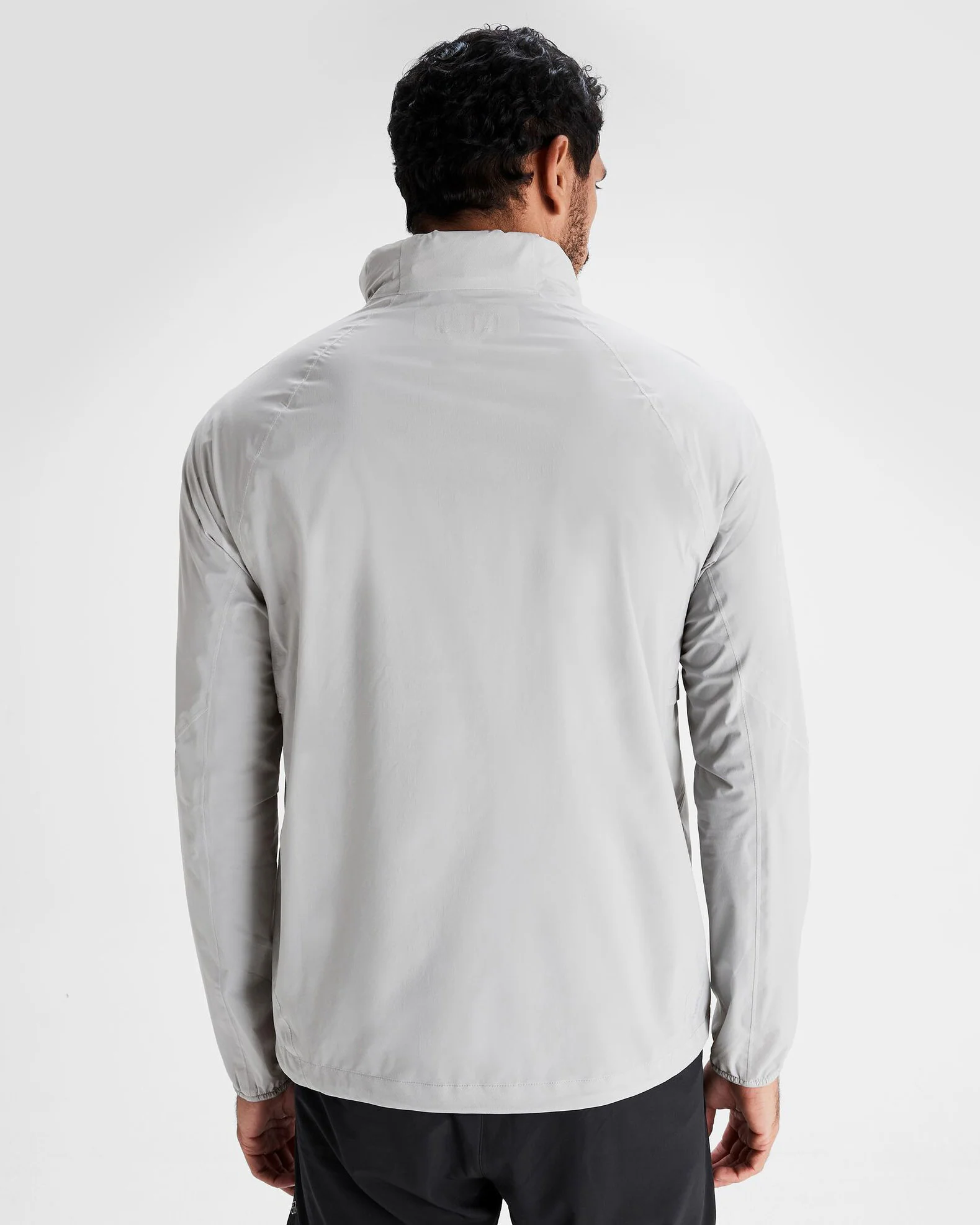 Men's Seeker 2.5L Rain Jacket - Steel Grey - Image 4