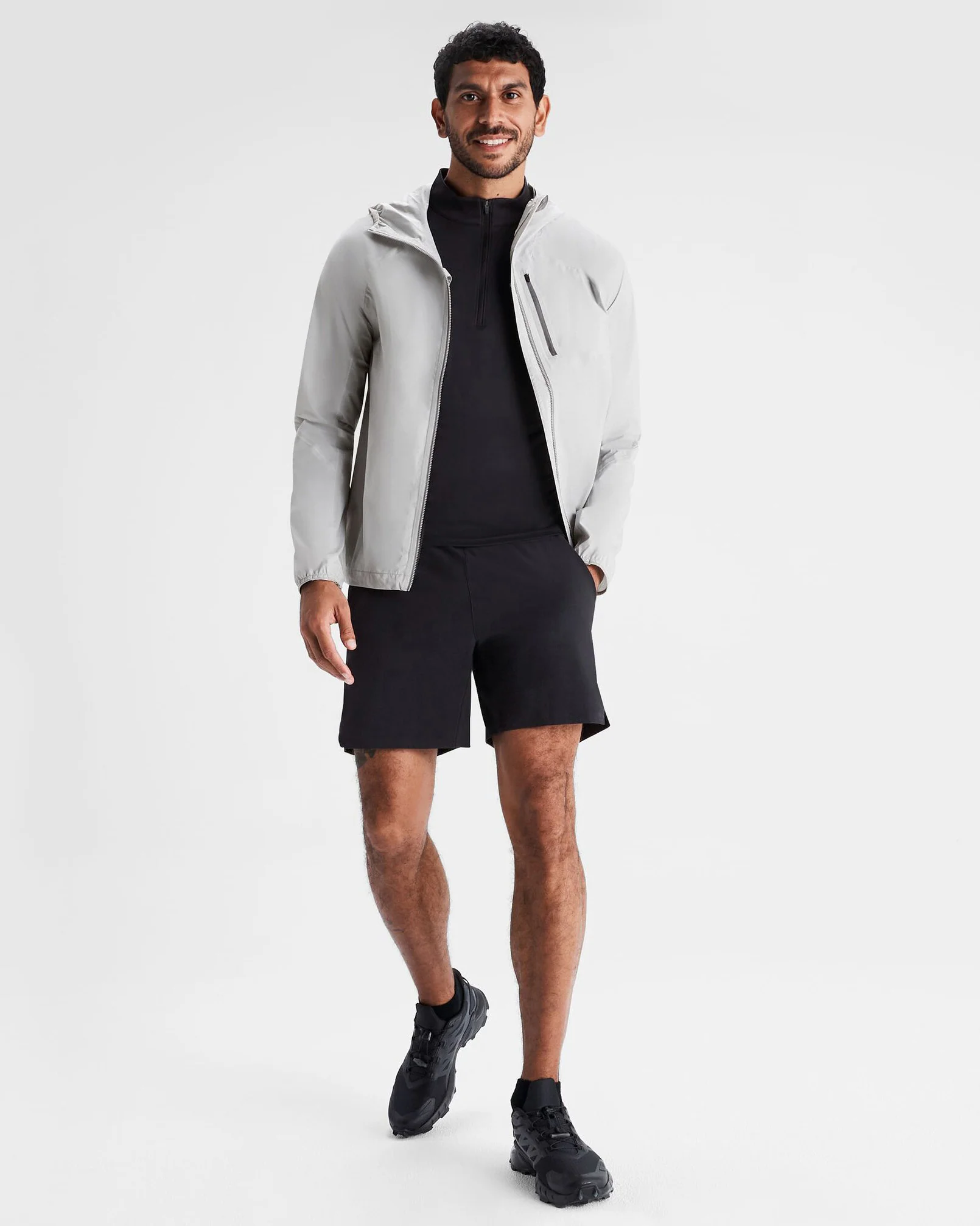 Men's Seeker 7 inch Shorts - Black Stingray - Image 2
