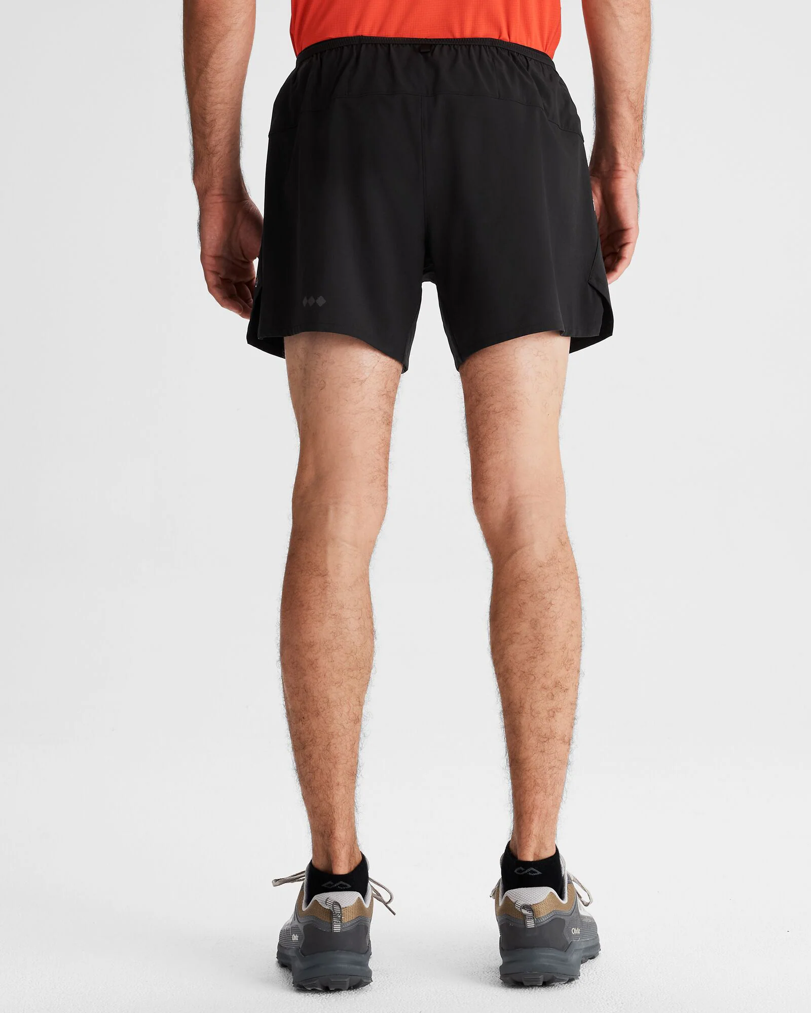 Men's Seeker Lined 5 inch Shorts - Black Stingray - Image 4