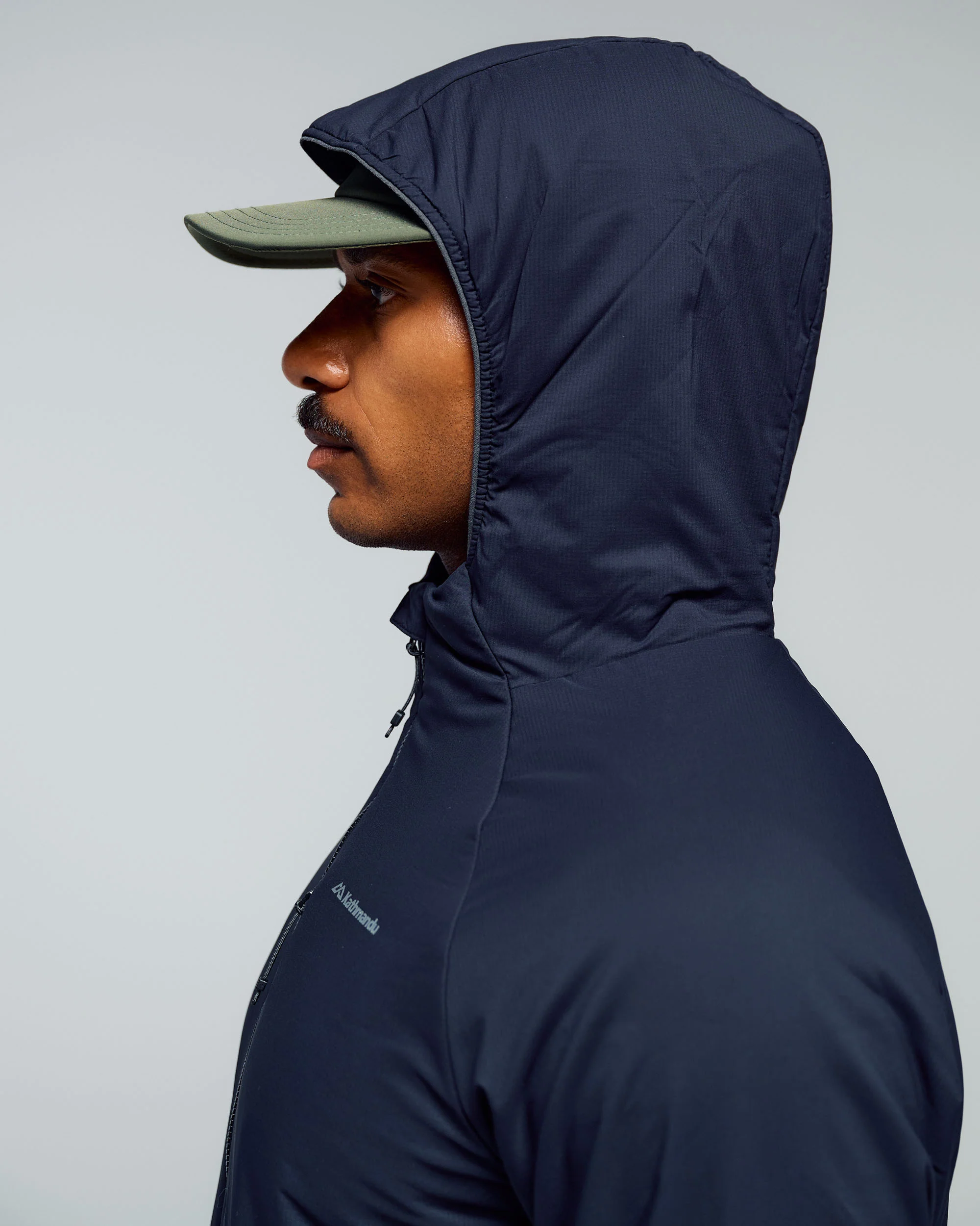 Men's Seeker PrimaLoft® Active Hooded Jacket - Black Stingray - Image 3