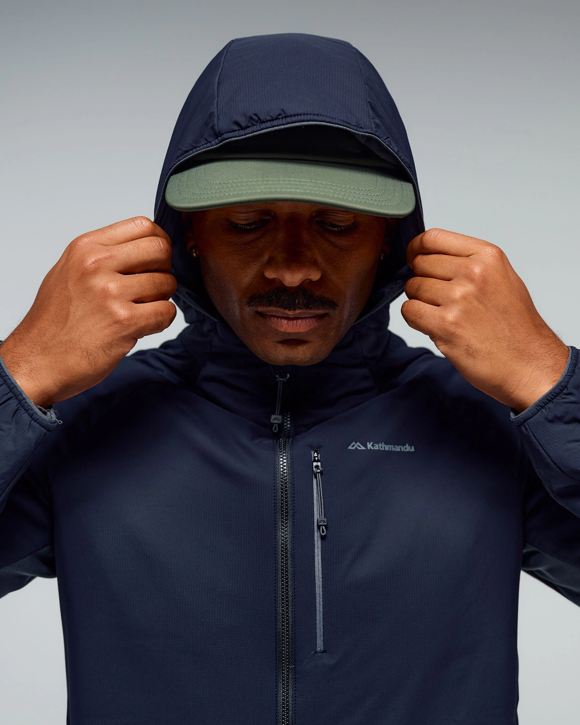 Men's Seeker PrimaLoft® Active Hooded Jacket - Black Stingray - Image 4