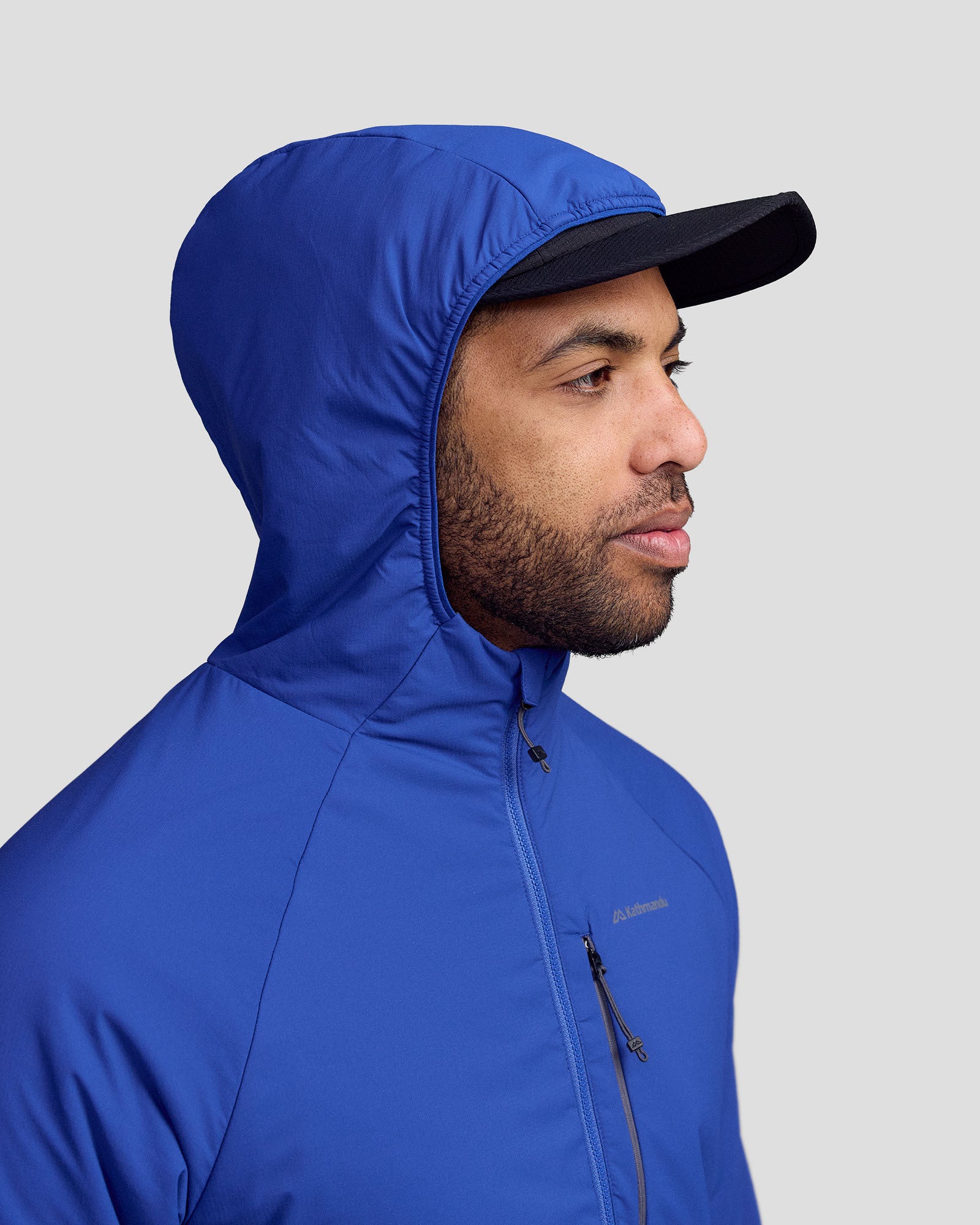 Men's Seeker Primaloft Active Hooded Jacket - Bright Navy - Image 3