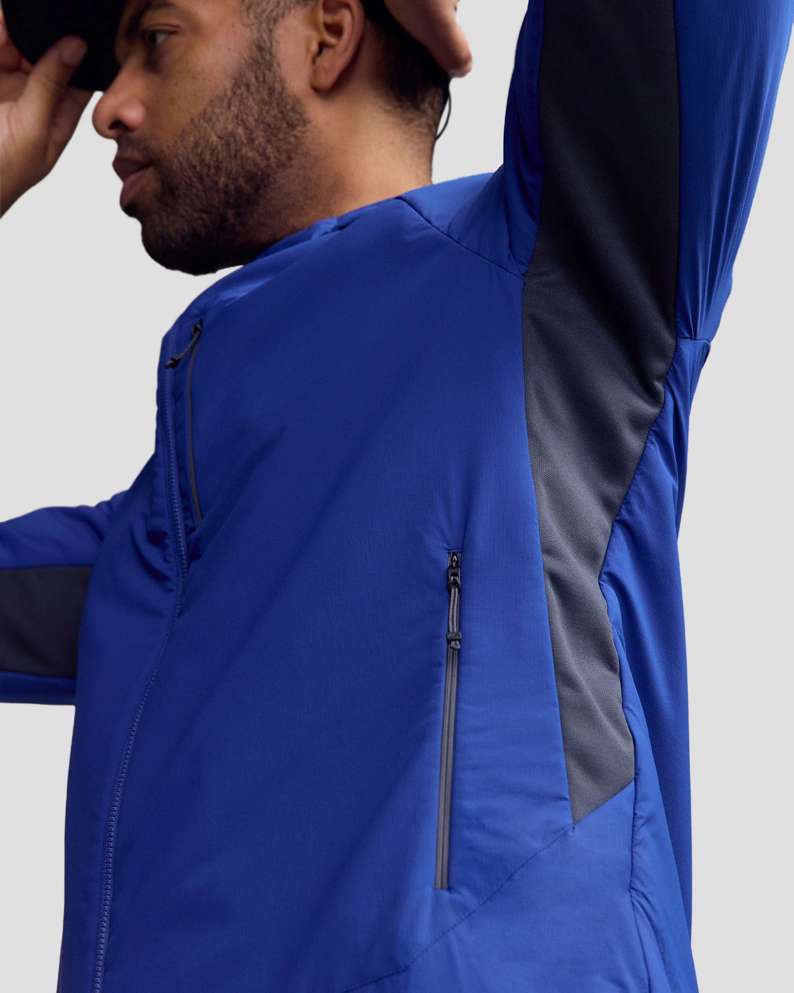 Men's Seeker Primaloft Active Hooded Jacket - Bright Navy - Image 4