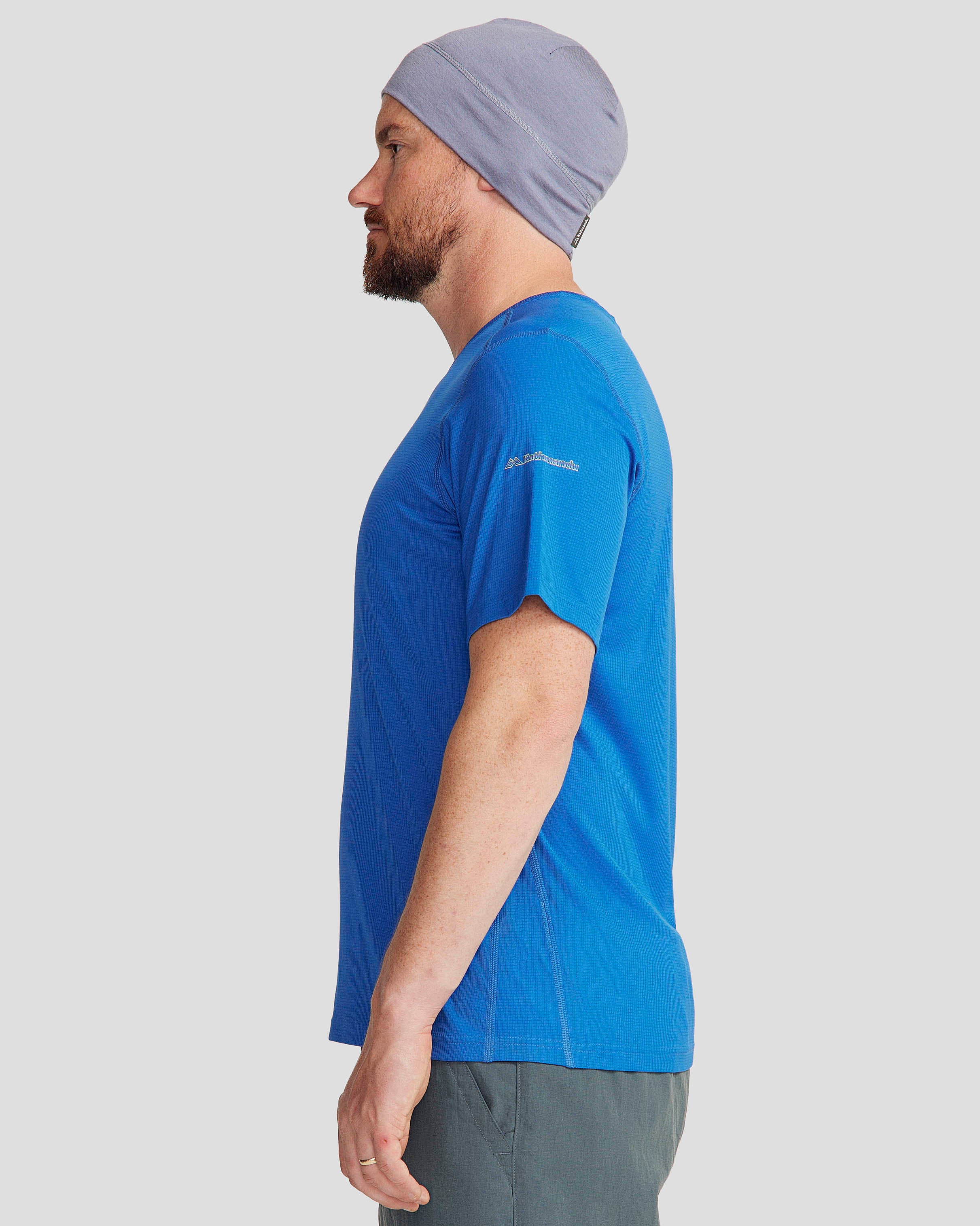 Men's Seeker T-shirt - Peak Blue - Image 3