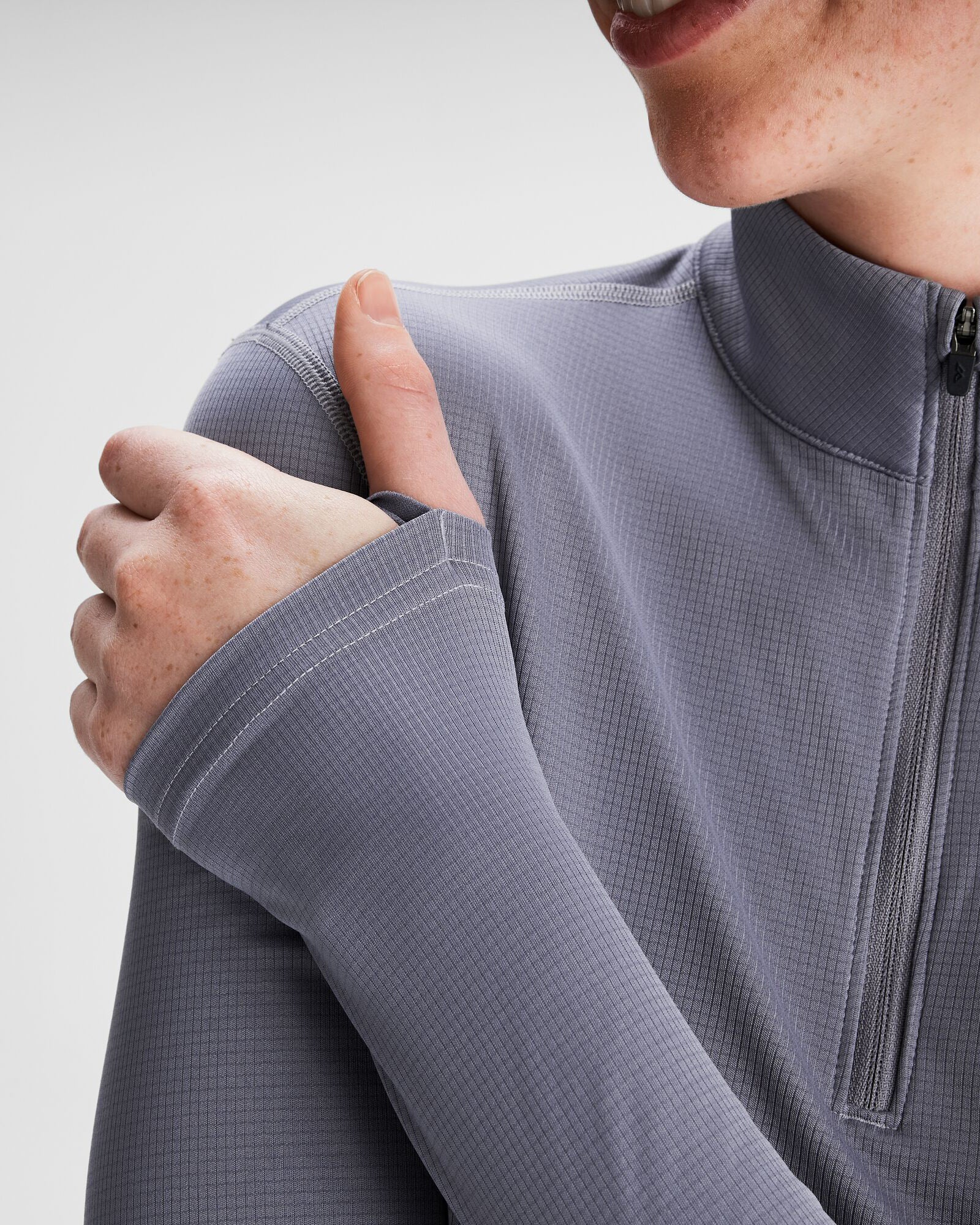 Women's Seeker Quarter Zip Top - Dark Haze - Image 4