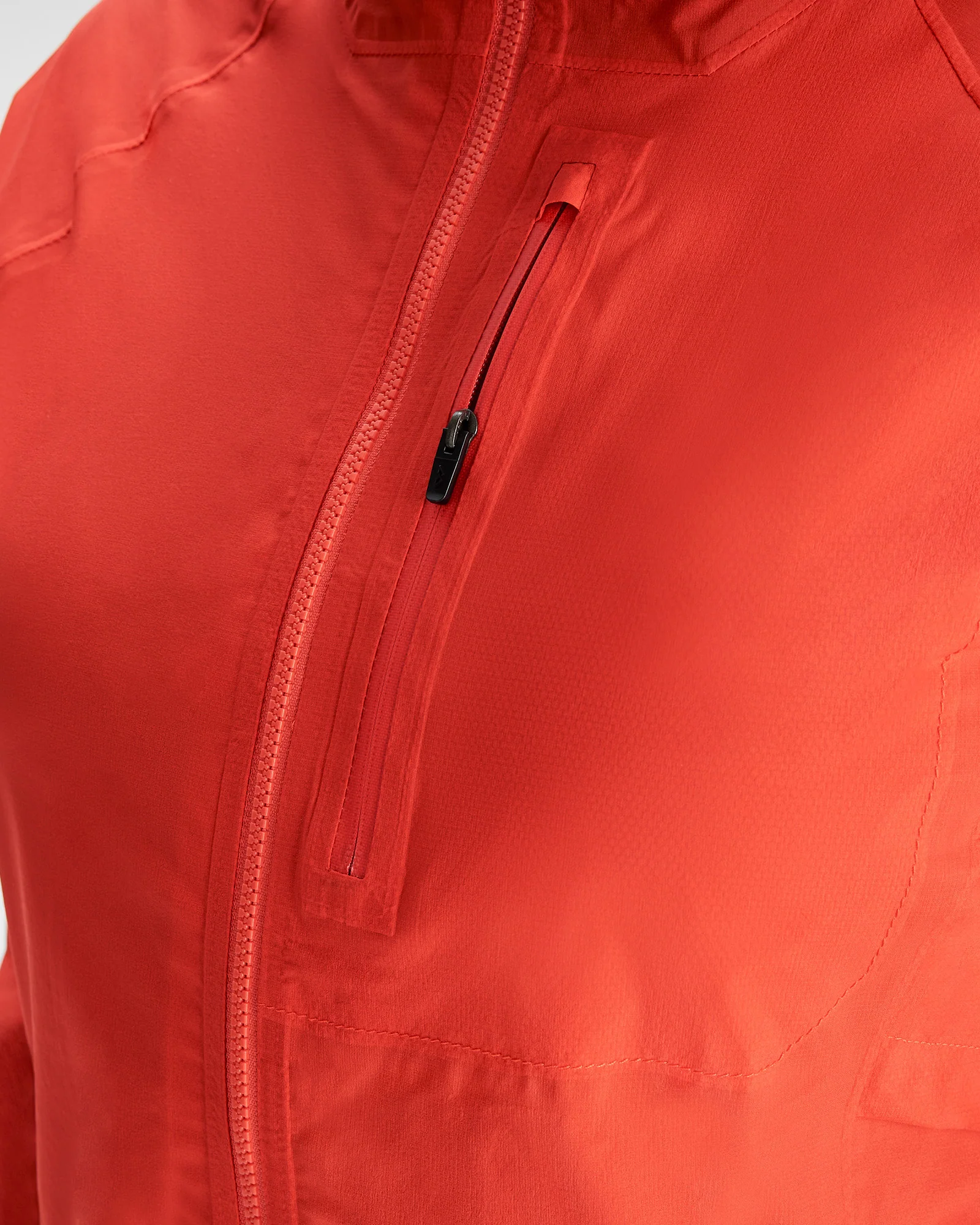 Women's Seeker 2.5L Rain Jacket - Hut Orange - Image 5