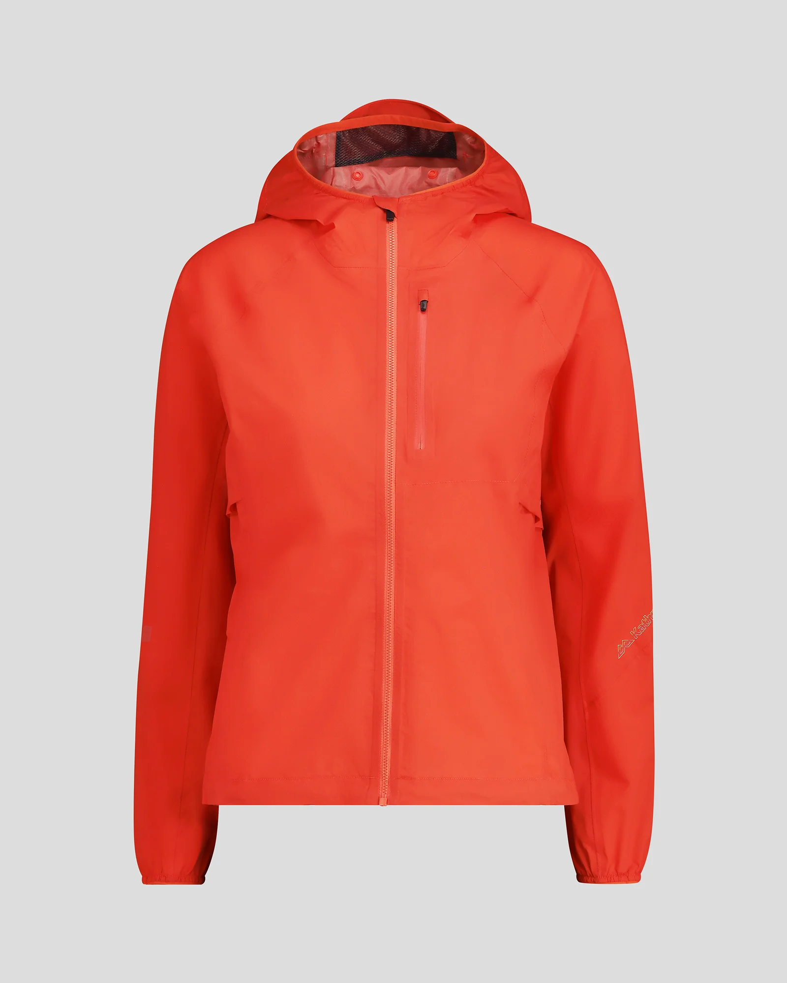 Women's Seeker 2.5L Rain Jacket - Hut Orange - Image 8