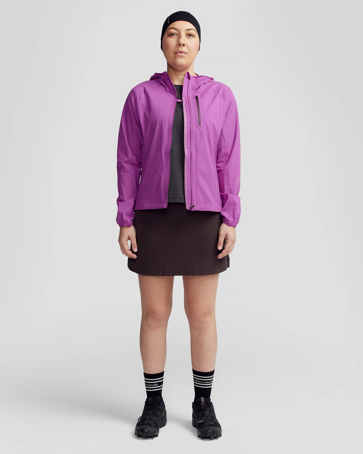 Women's Seeker 2.5L Rain Jacket - Vivid Purple - Image 2