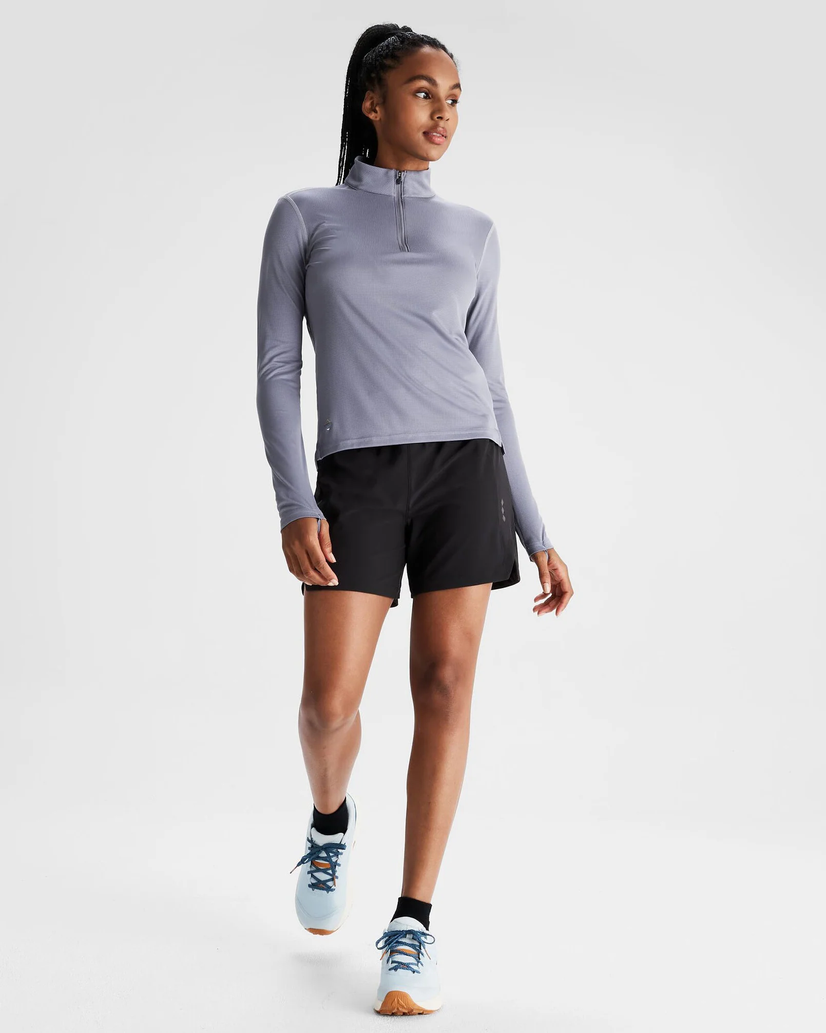 Women's Seeker 5 inch Shorts - Black Stingray - Image 2