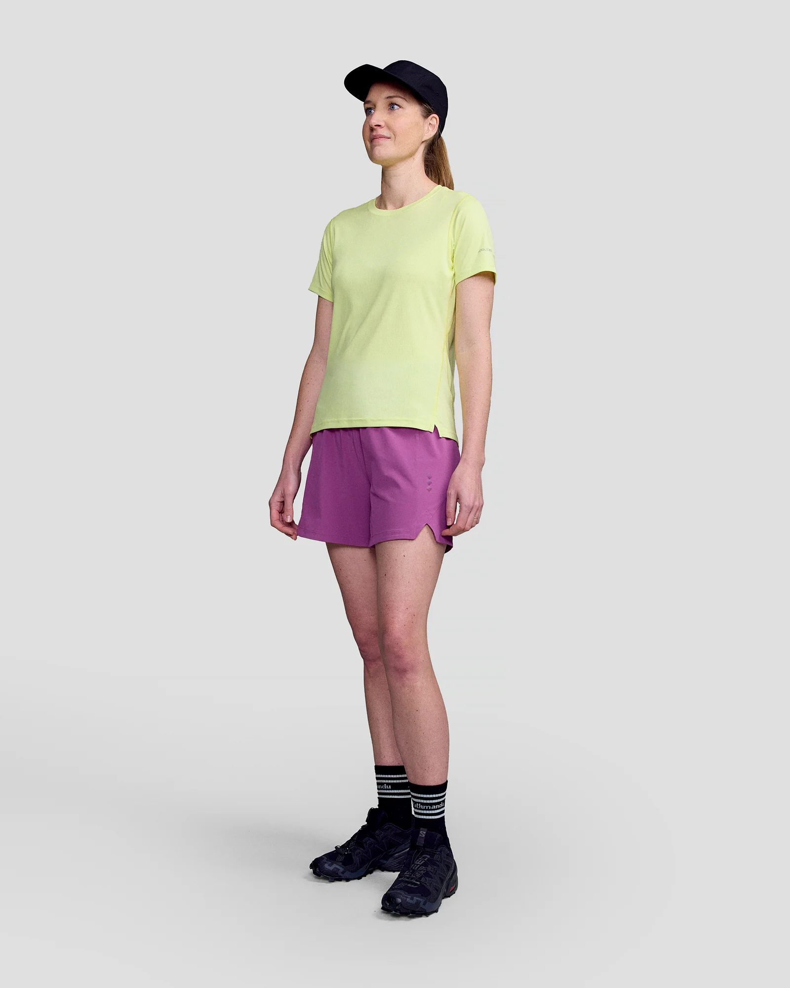 Women's Seeker 5 inch Shorts - Washed Berry - Image 2