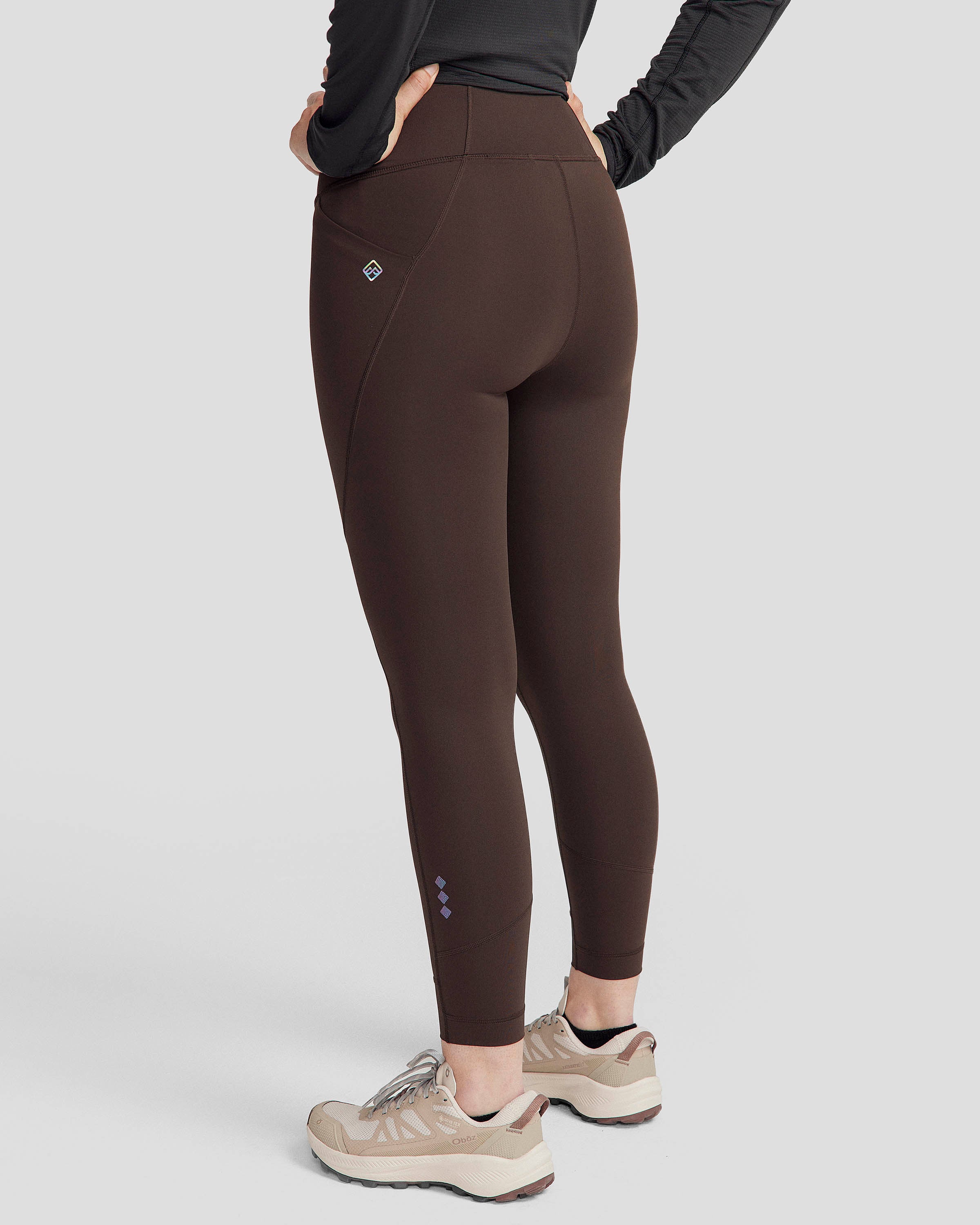 Women's Seeker 7/8 Leggings - Cold Brew - Image 4