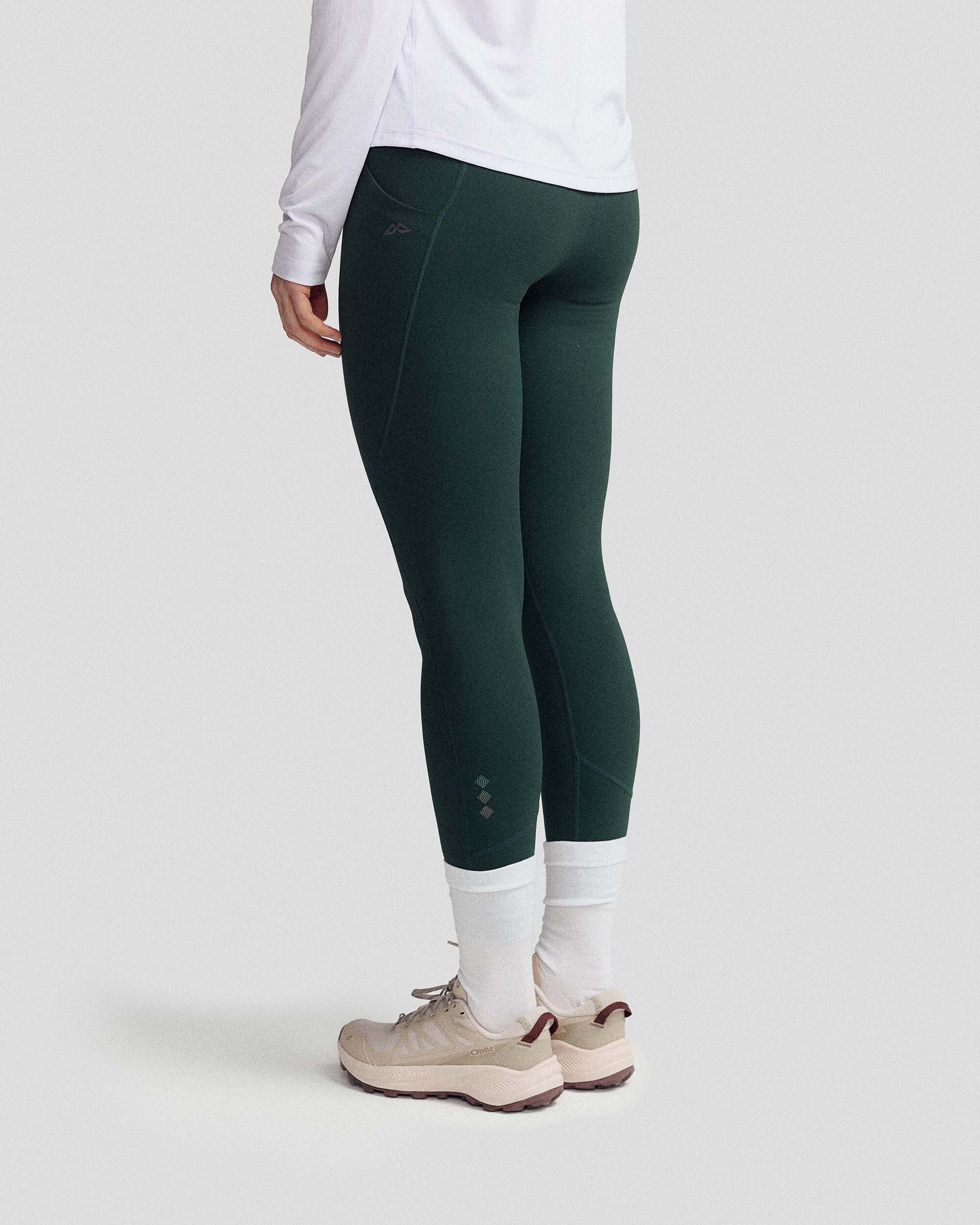 Women's Seeker 7/8 Leggings - Deep Forest - Image 3